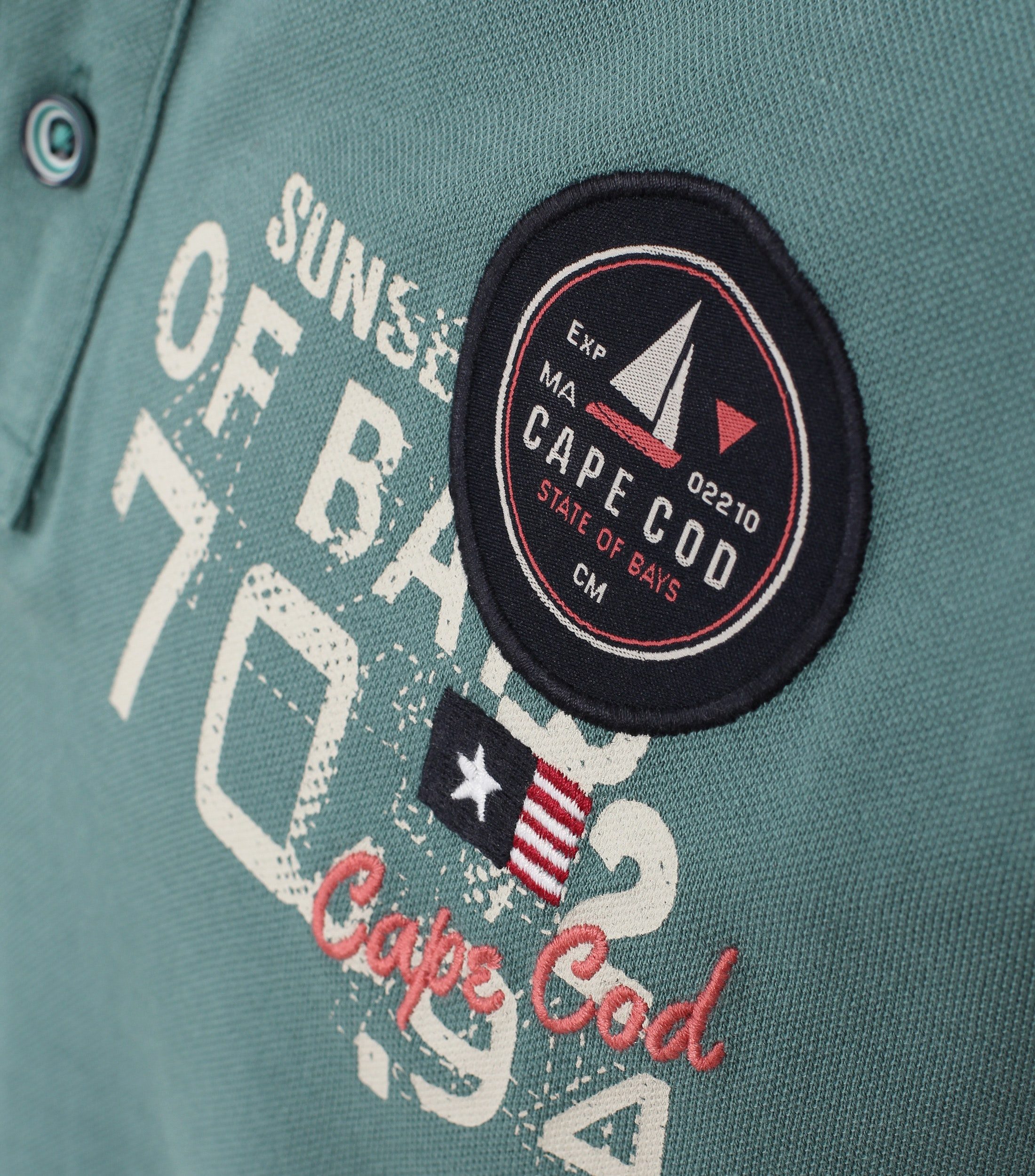 CASAMODA Kurzarmshirt Polo-Shirt günstig online kaufen