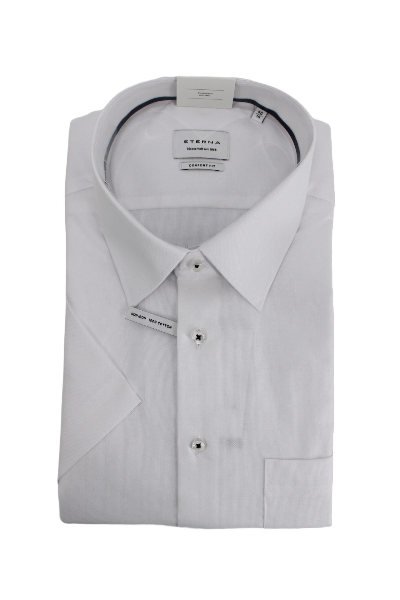 Eterna Kurzarmhemd "COMFORT FIT", NON IRON (bügelfrei) günstig online kaufen