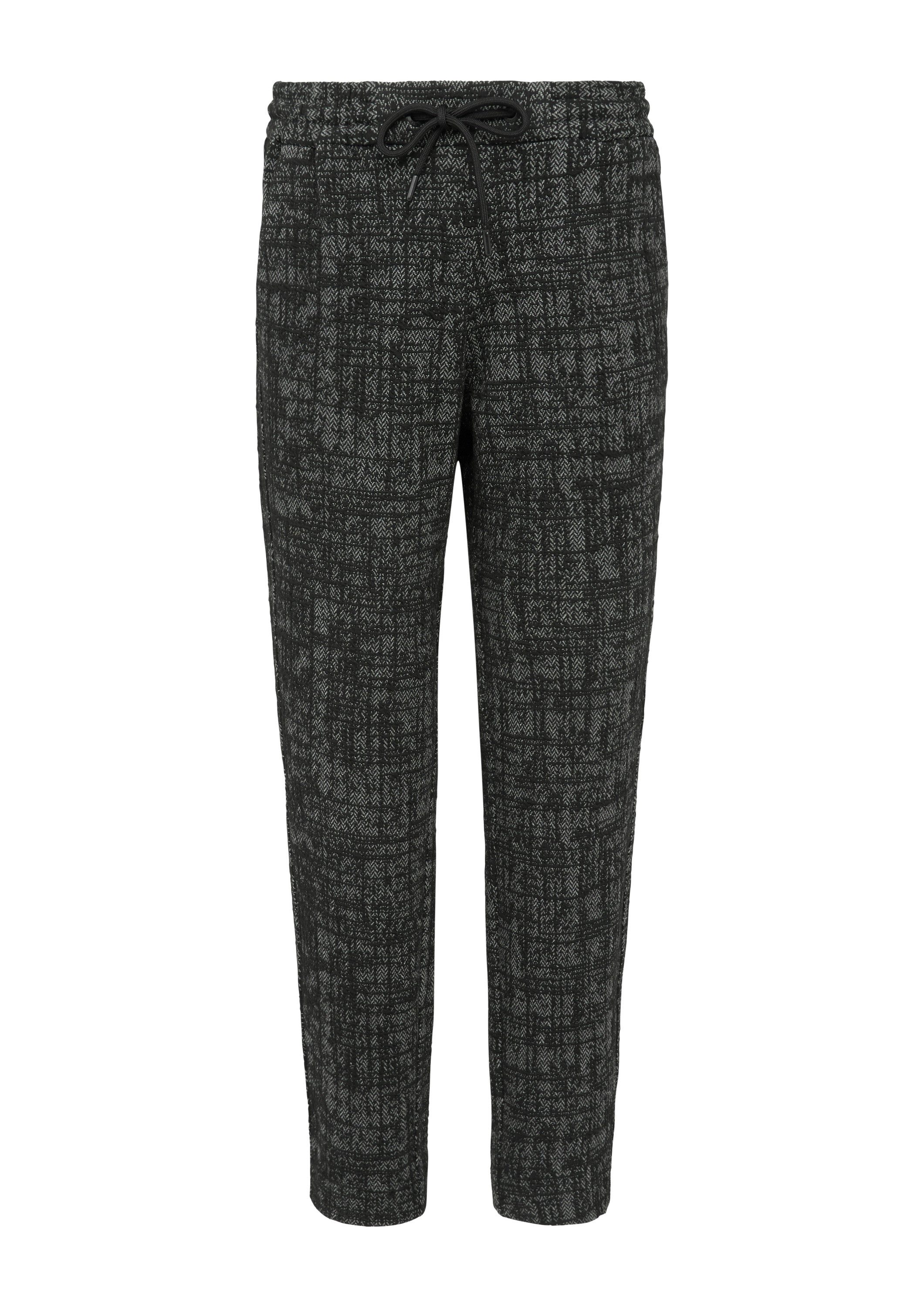 s.Oliver 7/8-Hose Hose Strukturierte Jogpants mit elastischem Bund günstig online kaufen