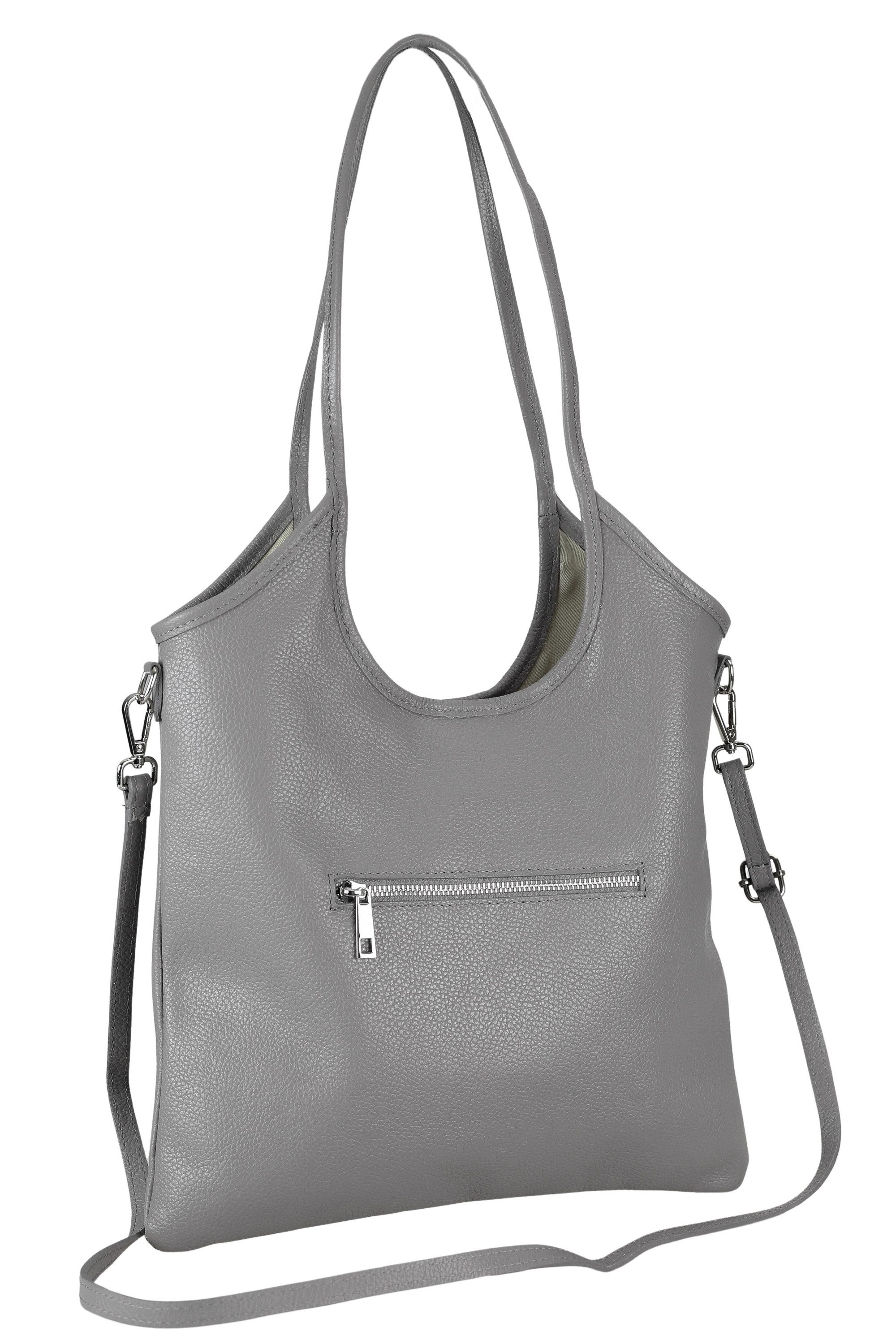 COLLEZIONE ALESSANDRO Schultertasche "Cuir" aus echtem Leder, Made in Italy günstig online kaufen