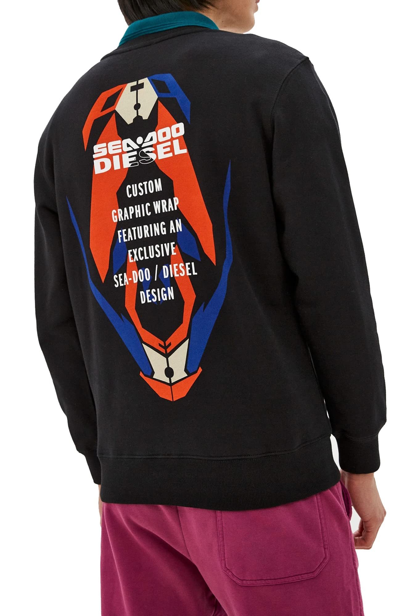 Diesel Sweatshirt "BMOWT-ROUNDOO" günstig online kaufen