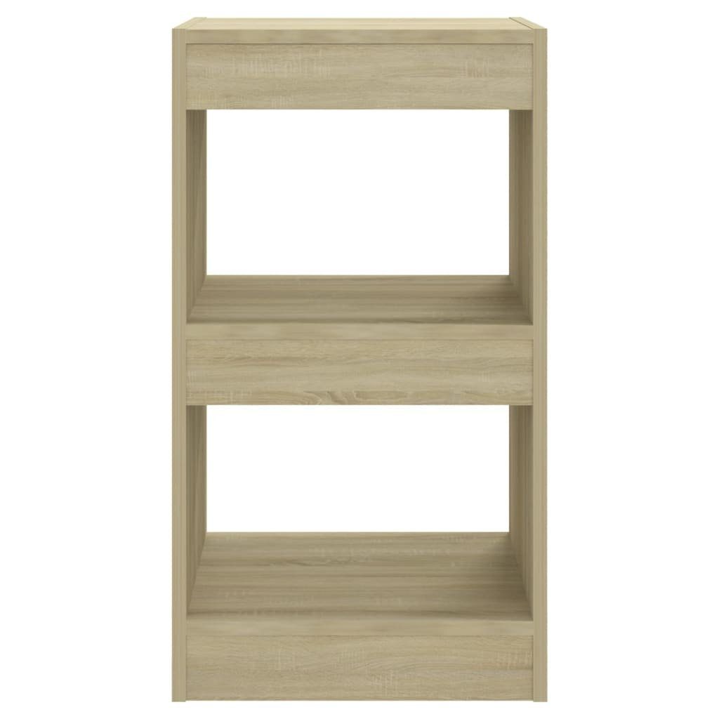 Eiche Bücherregal/Raumteiler Sonoma-Eiche 1-tlg. vidaXL Sonoma Bücherregal cm, 40×30×72