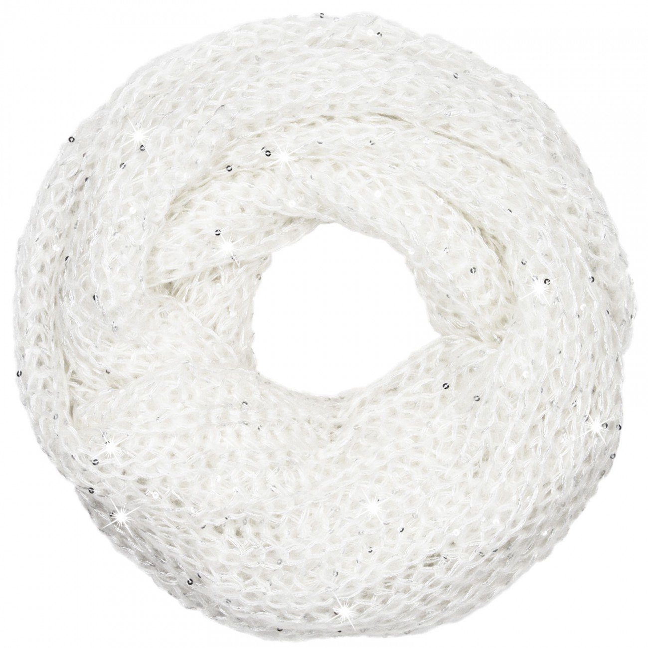 Caspar Loop SC330 weicher Damen Strick Loop mit Pailletten günstig online kaufen