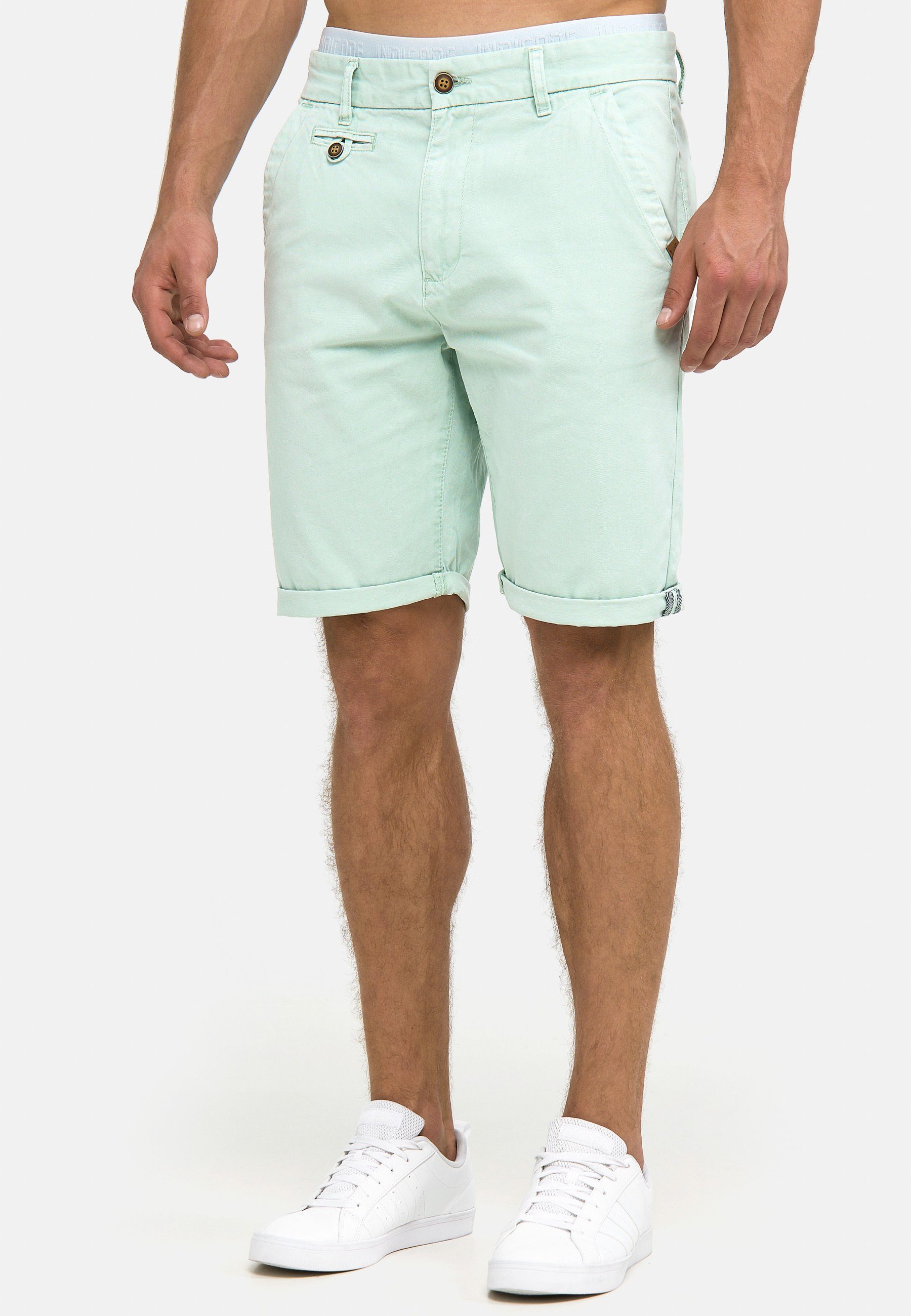 INDICODE Chinoshorts Herren Cuba Chino Shorts Herrenshorts aus Baumwollgemisch – Bild 4 von 5