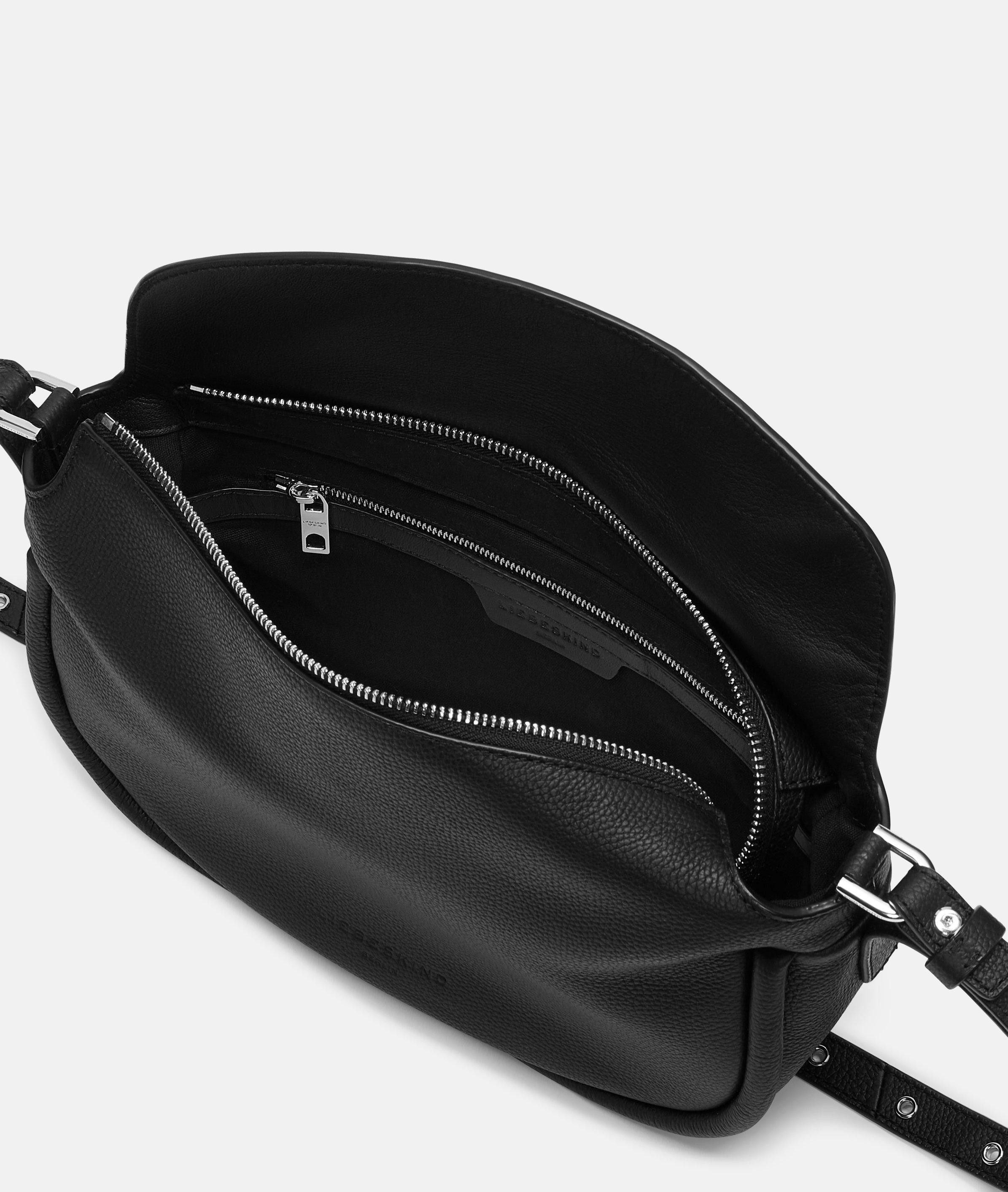 Liebeskind Berlin Schultertasche Hobo, Mittelgroße Schultertasche aus Leder