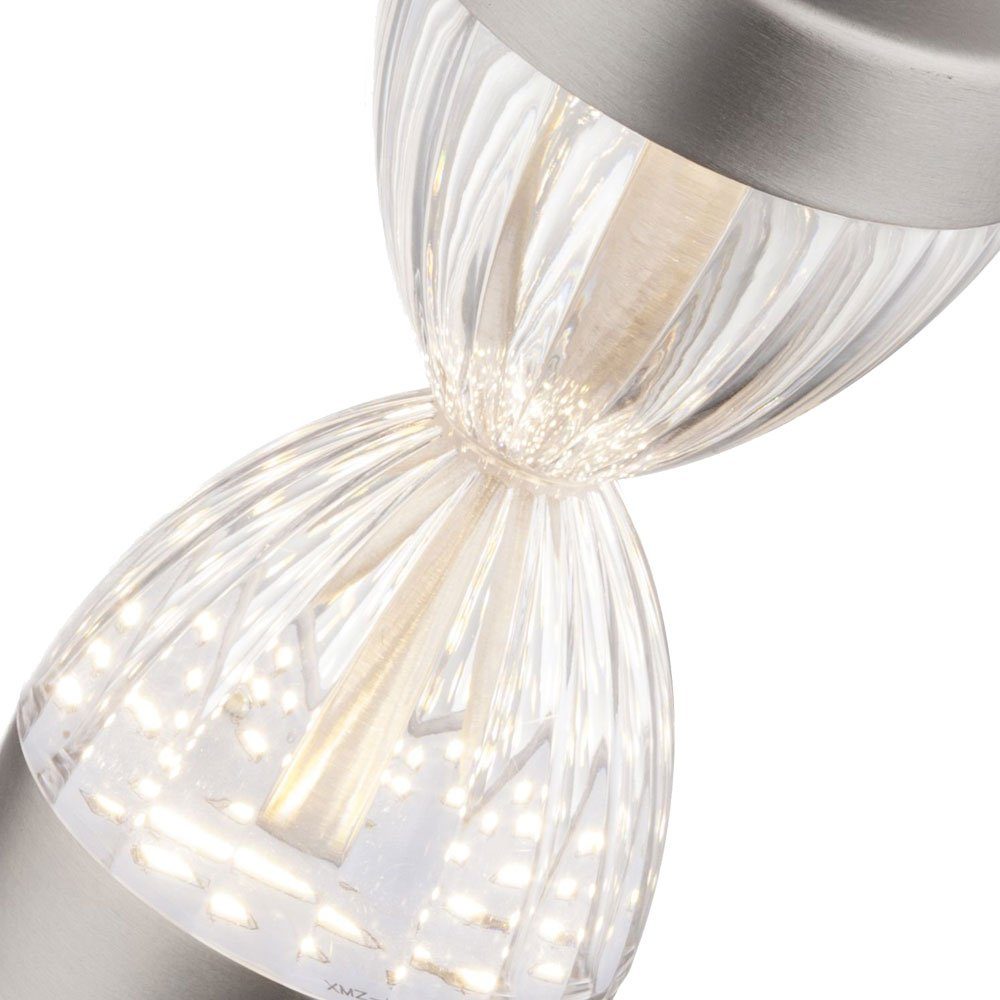 Globo Lampe Außen verbaut, Leuchte Garten Warmweiß, Terrassen Außen-Wandleuchte, UP Design Wand LED Bereich fest LED-Leuchtmittel