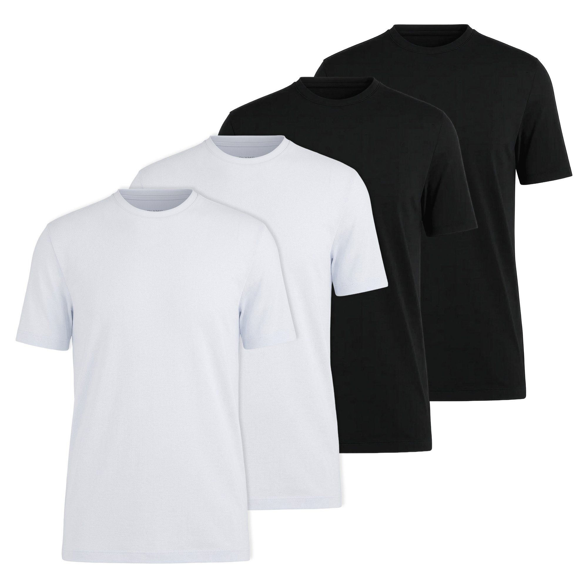 T-Shirt Herren T-Shirt 4er Pack Baumwolle