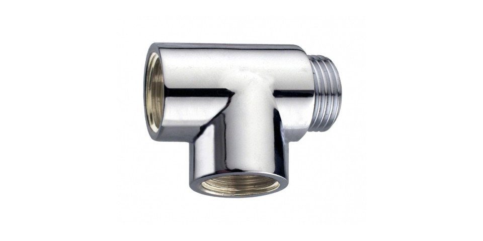 Raccord Laiton Chromé 3/4" IG X 1/2" AG - Marque Cornat - Pour Installation Sanitaire