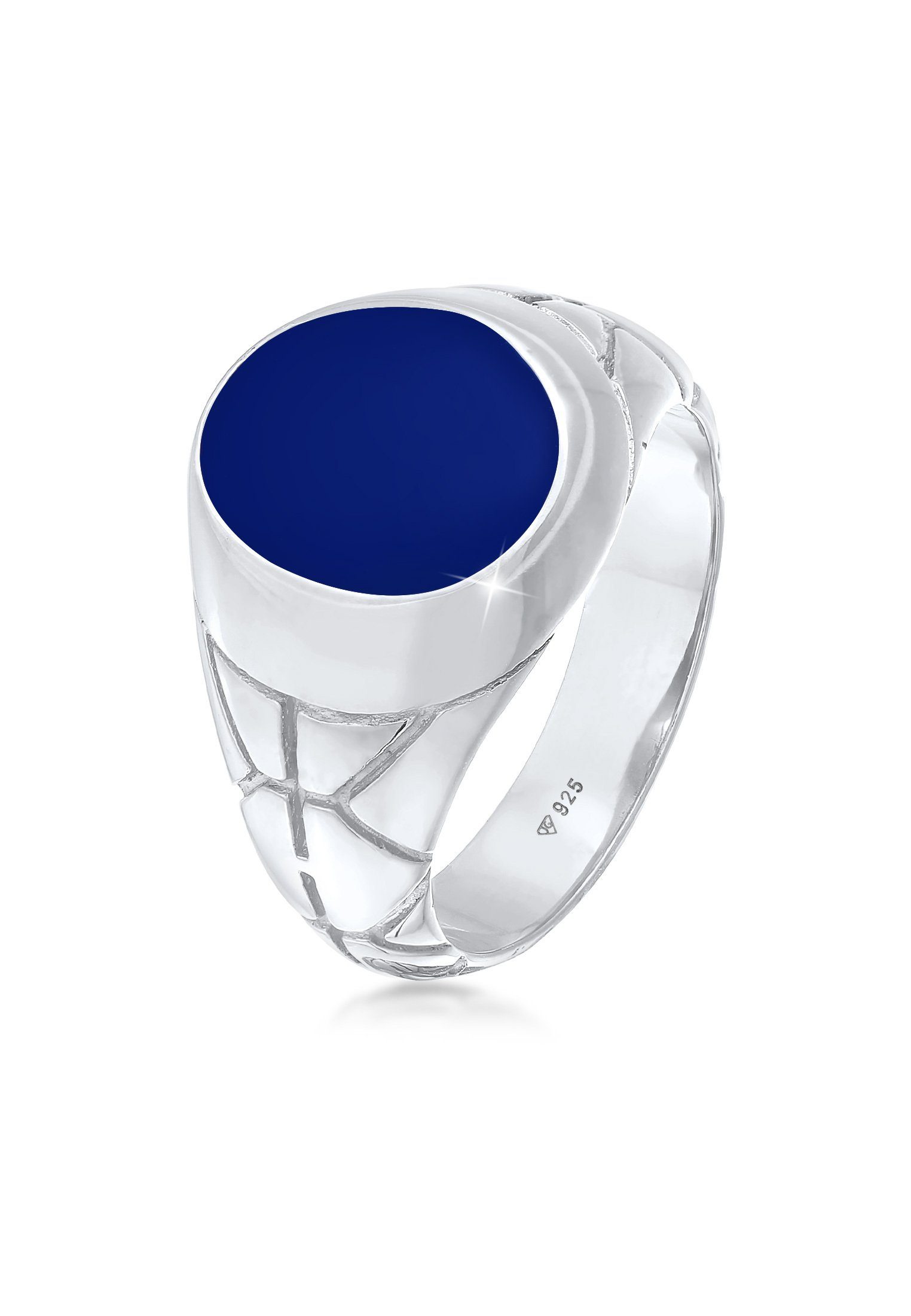 Kuzzoi Siegelring Basic Herren Siegelring Oval günstig online kaufen