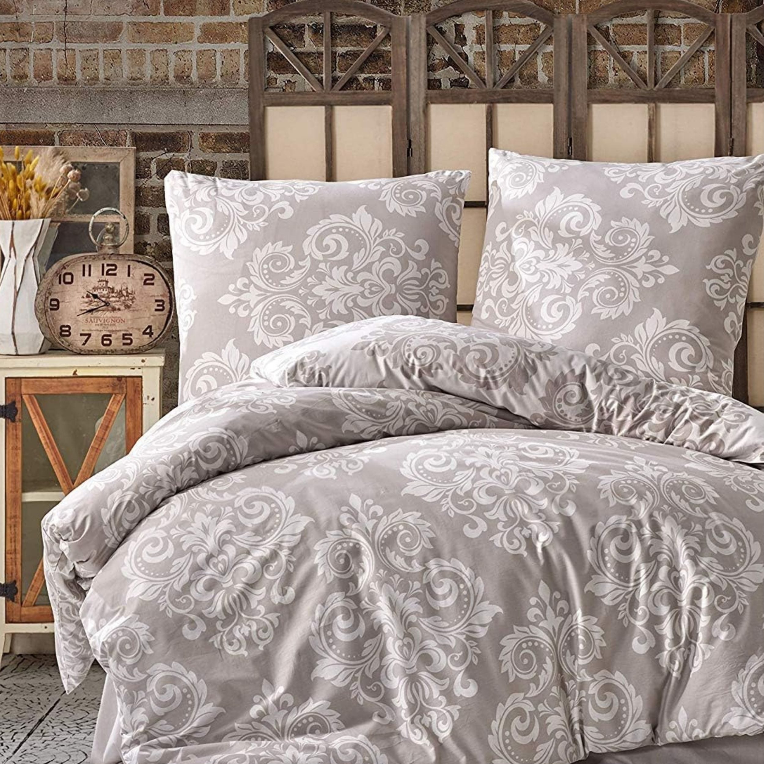 yadetextil Bettwäsche Bettwäsche 200x200 cm 3 teilig set, Sade V2, Renforce günstig online kaufen