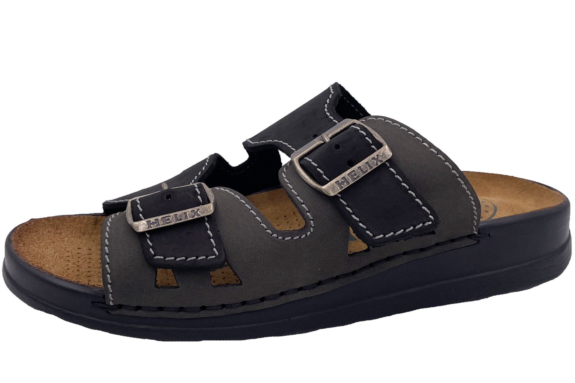Helix Herren Leder Pantolette Pantolette 54011-55 günstig online kaufen