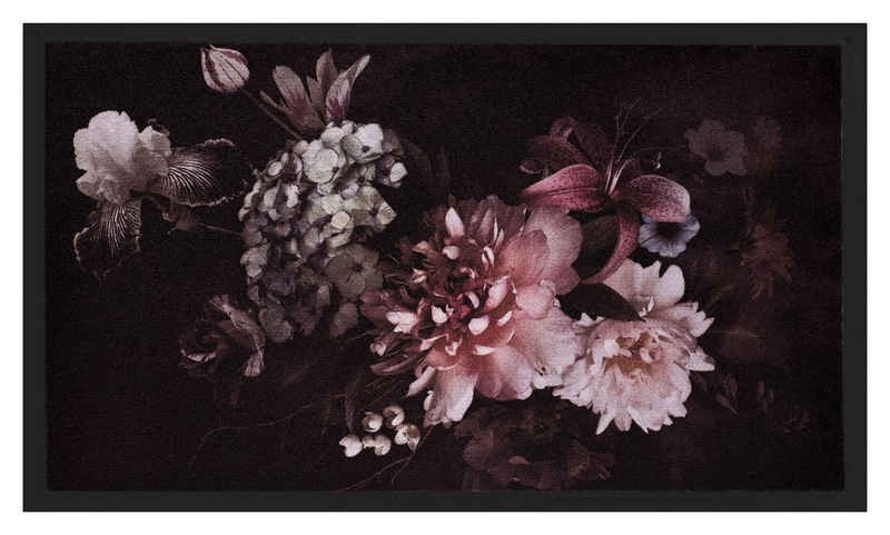 Fußmatte IMAGE, Bunt, 75 x 45 cm, Blumen Polyamid, Vinyl, HAMAT, rechteckig
