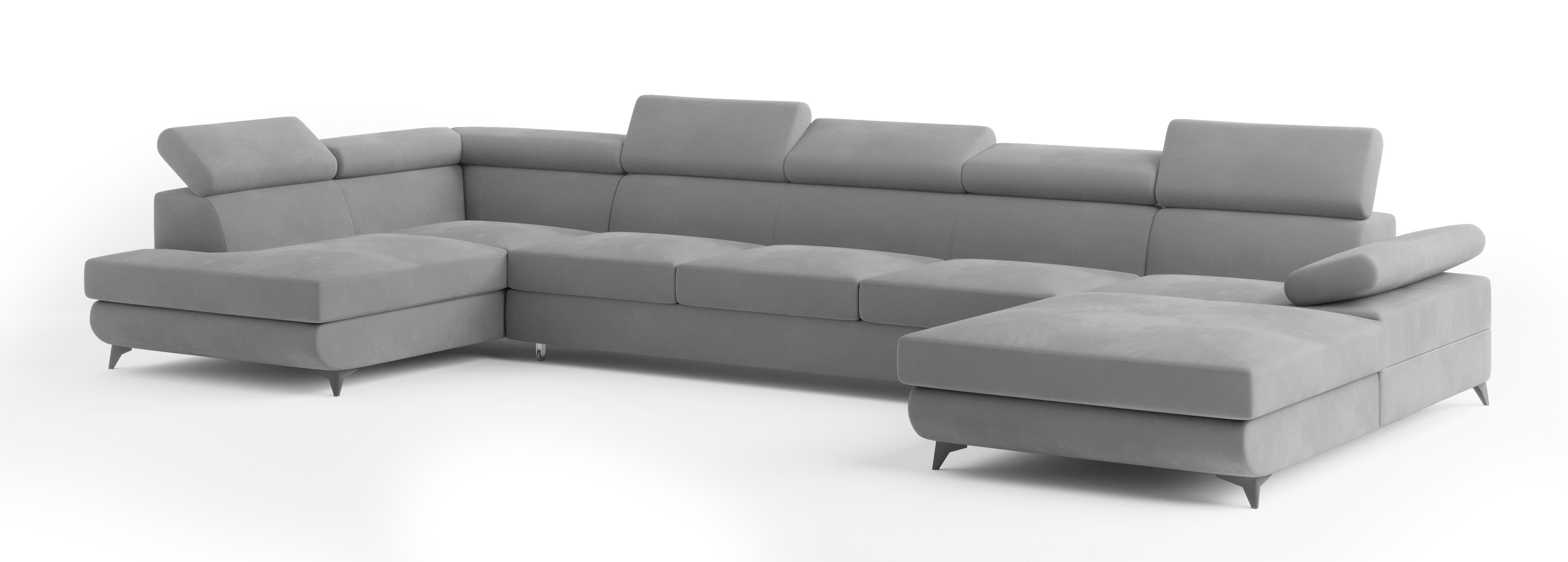 Masseno Ecksofa MONTIVA mit Schlaffunktion U-Form, günstig online kaufen