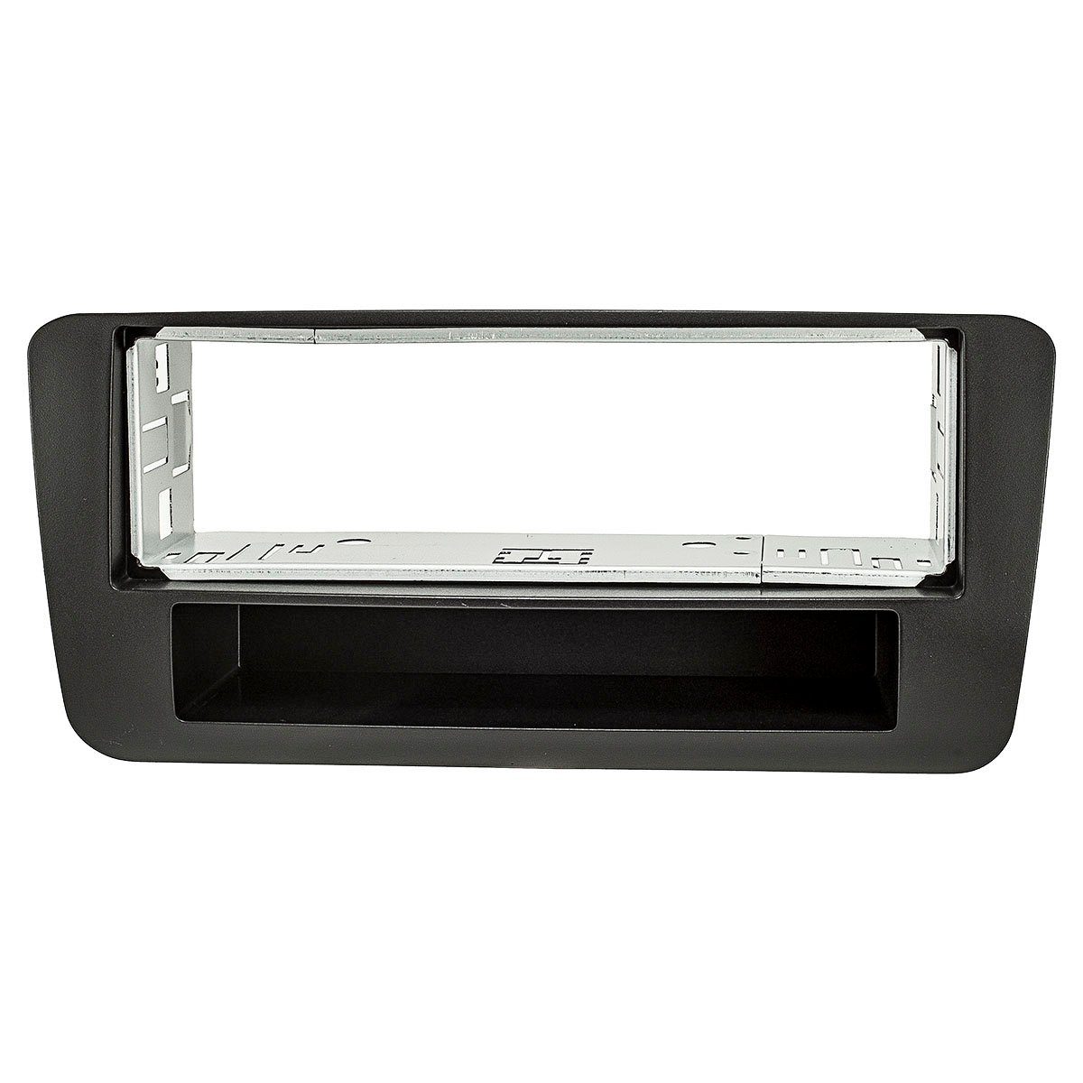 Radioblende Käfig passt für Audi A1 8X 8XA ab 2010 schwarz Autoradio