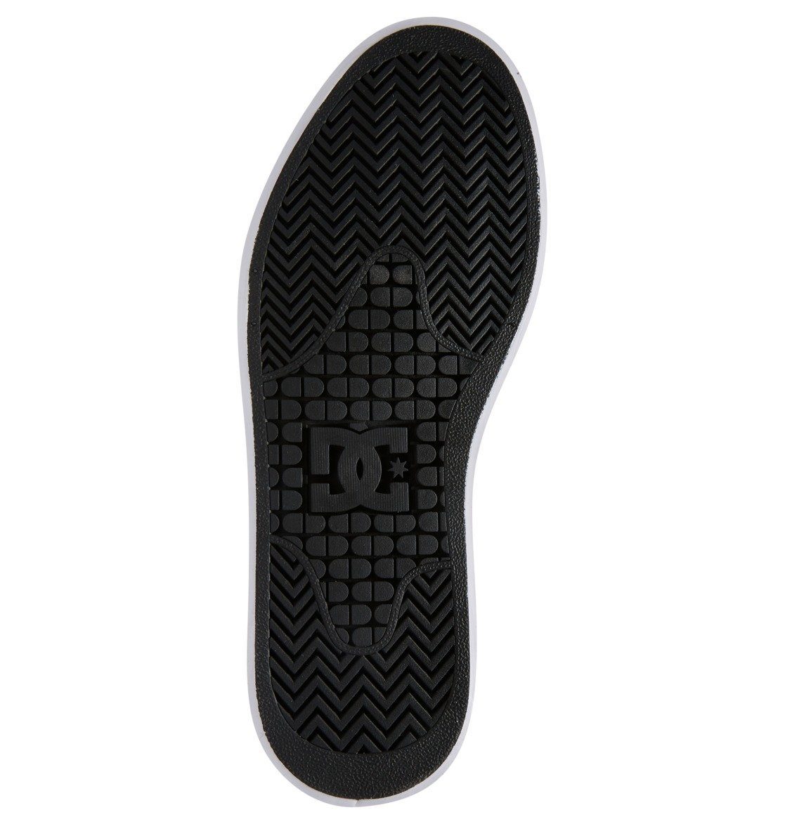 Black/Stripe Manual Shoes DC Skateschuh