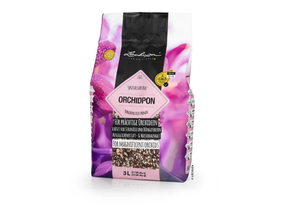 Lechuza® Pflanzgranulat Lechuza Orchipon Pflanzssubstrat für Orchideen 3 L