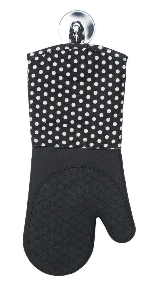 WENKO Küchenorganizer-Set 2er Set Topfhandschuh Punkte