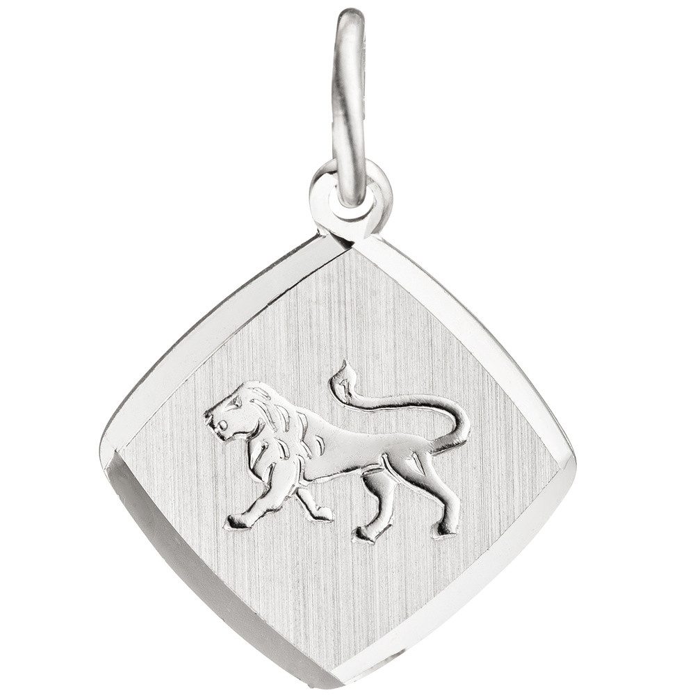 Kettenanhänger Sternzeichen Löwe, Anhänger aus 925 Silber
