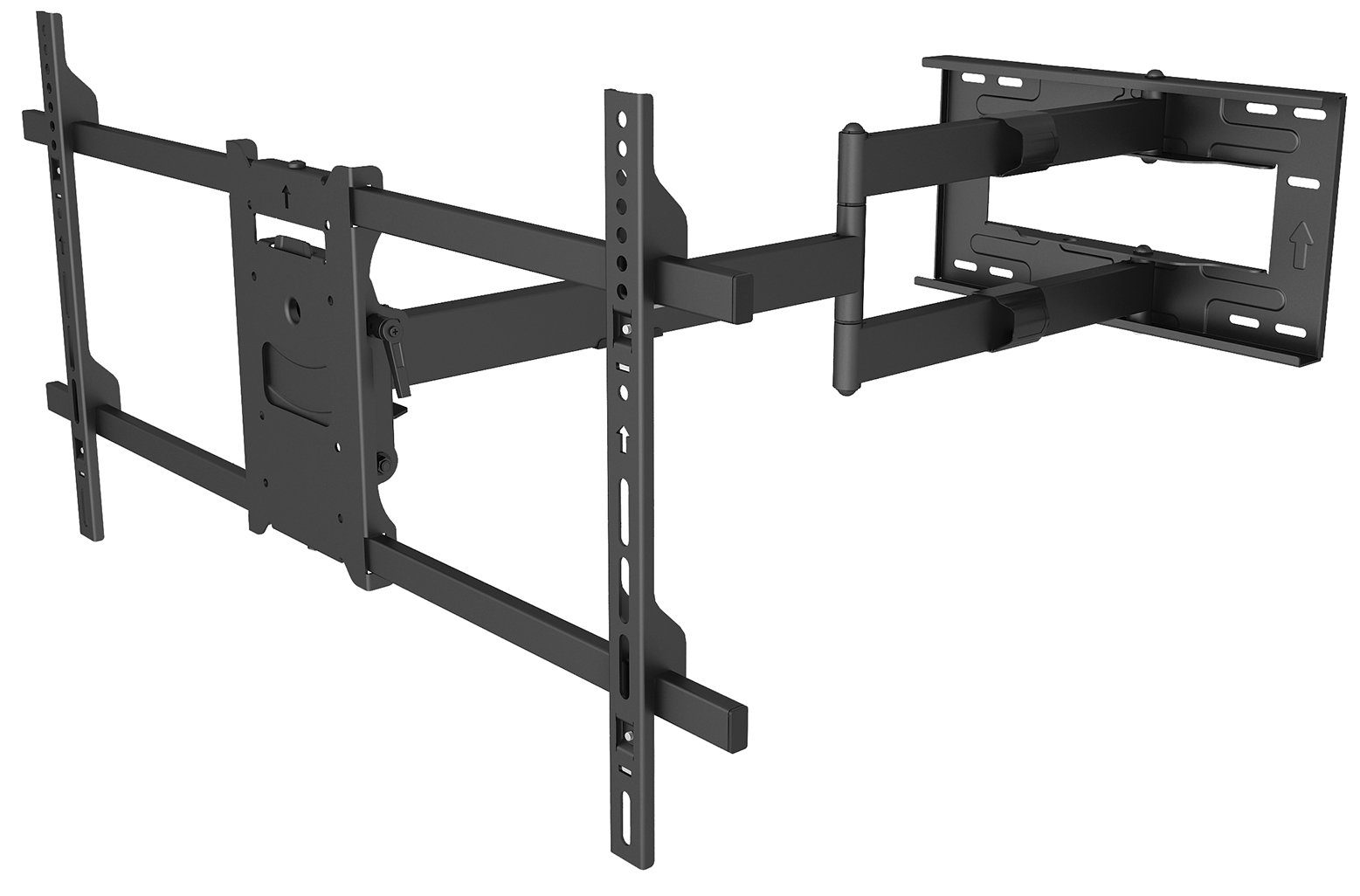 my wall TV-Wandhalterung H27-1XL, (bis 90 Zoll, Vollbewegliche XL Wandhalter für LCD TV)