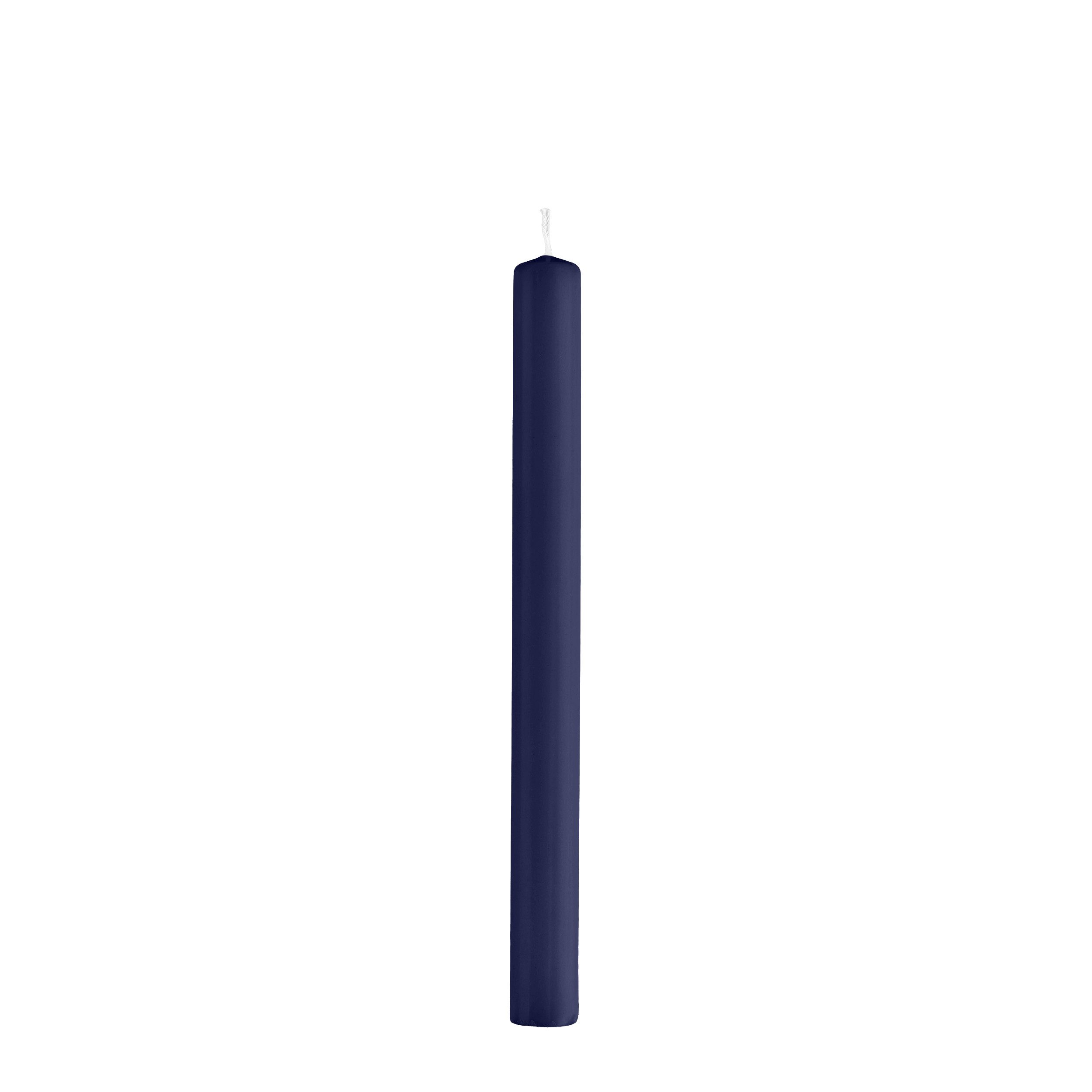 Kopschitz Kerzen Tafelkerze Stabkerzen Nachtblau Dunkelblau 250 x Ø 22 mm, 10 Stück