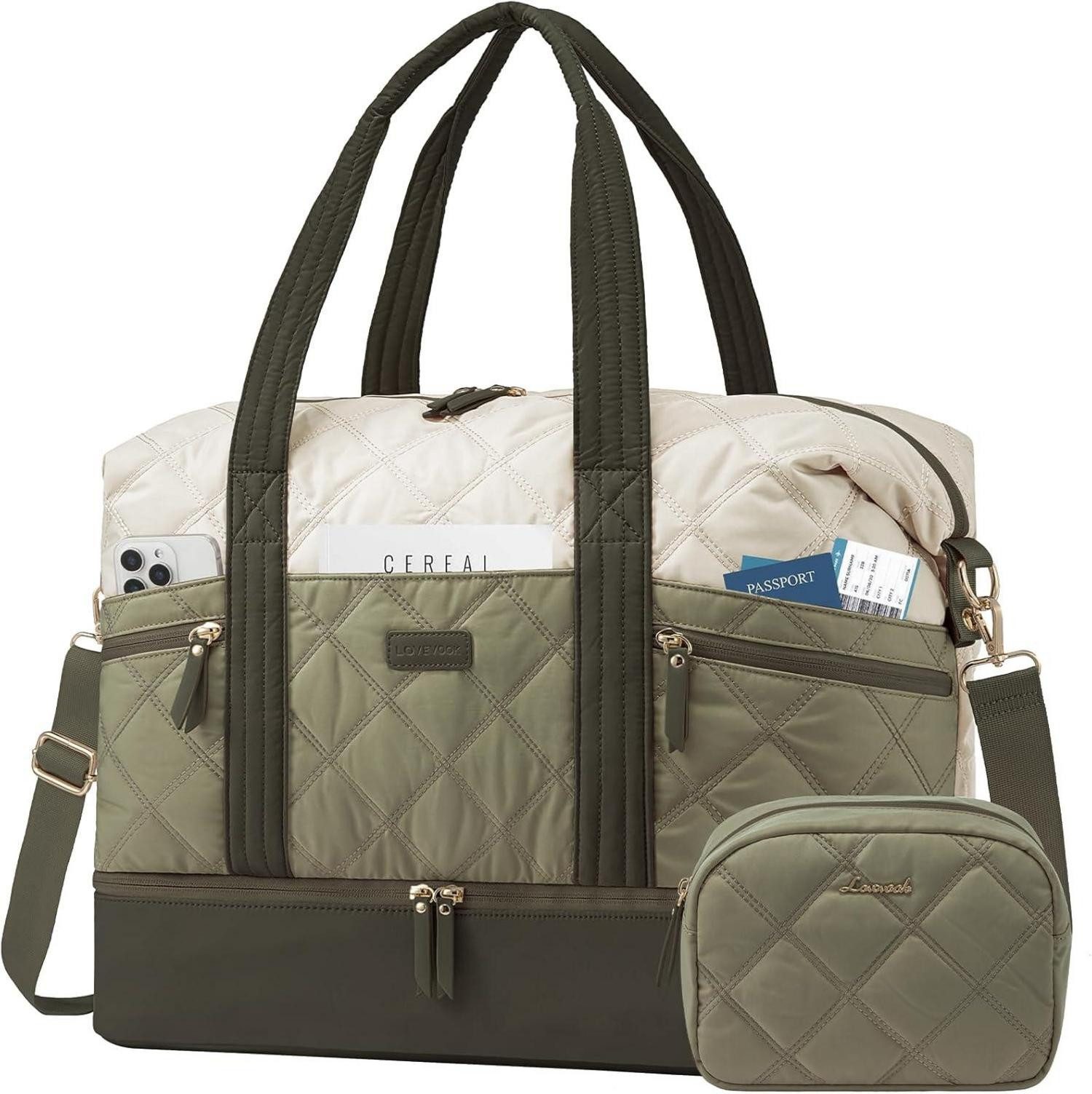 LuxusKollektion Reisetasche Reisetasche Damen Leicht Weekender günstig online kaufen