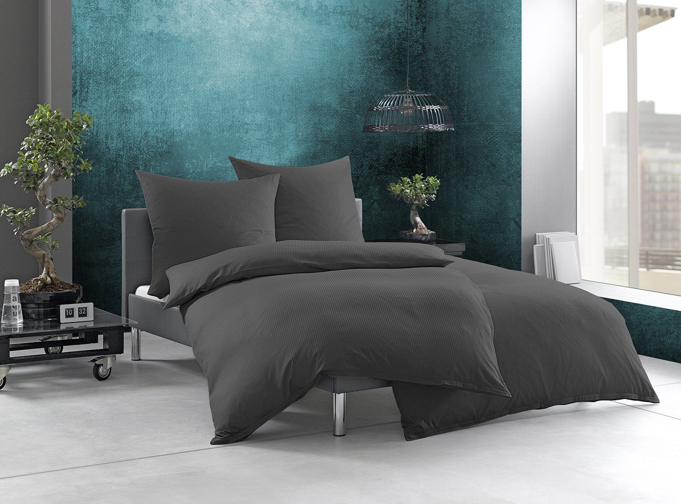 BETTWAESCHE-MIT-STIL Bettwäsche Mako Satin Damast Bettwäsche günstig online kaufen