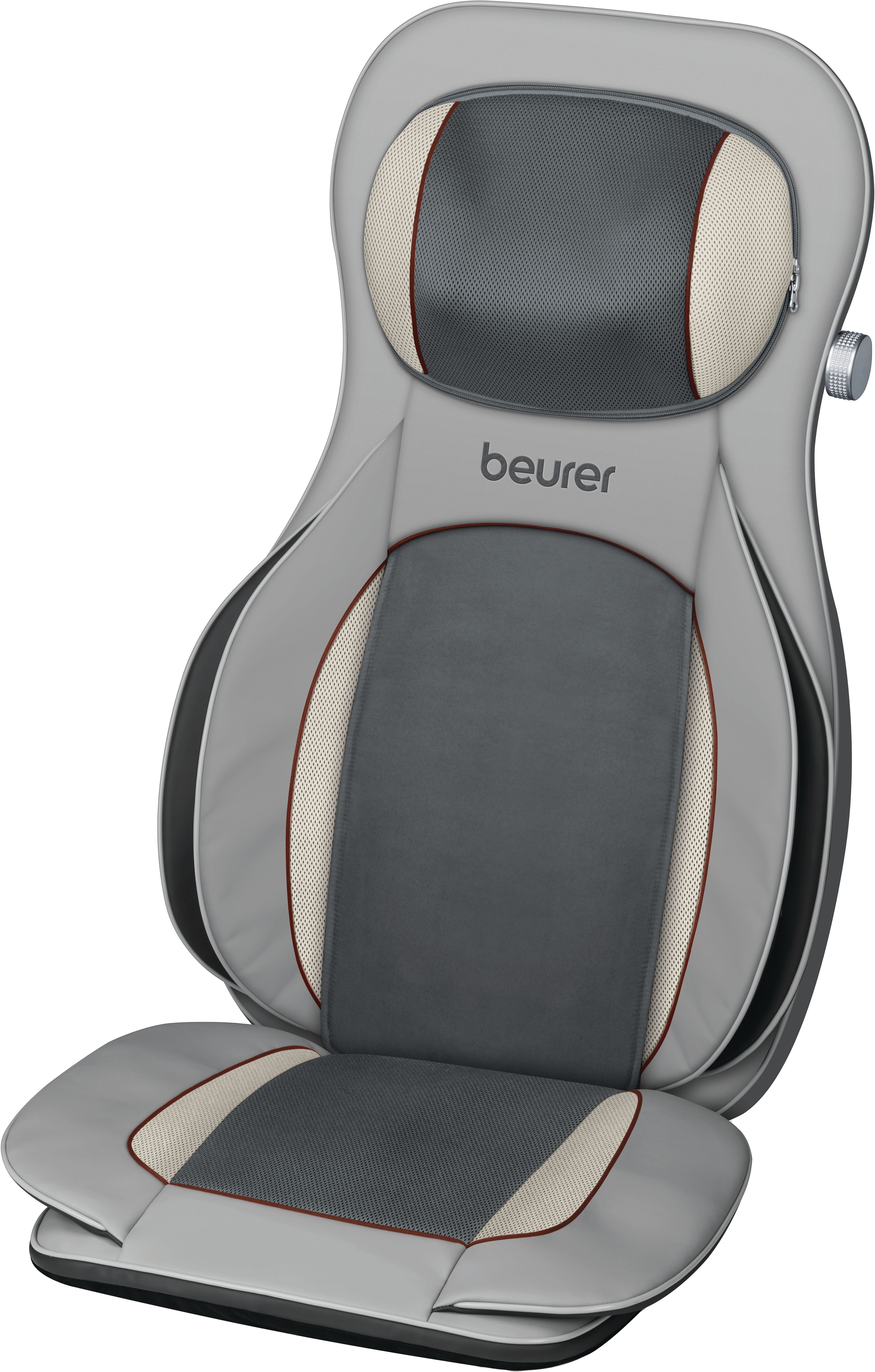 Shiatsu-Massagesitzauflage MG 320 mit zuschaltbarer Wärmefunktion, Timer und Abschaltautomatik