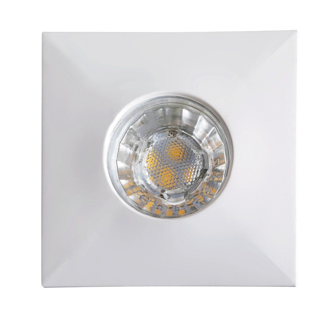 Rabalux LED Deckenspots "Randy" Kunststoff, weiß, 4W, warmweiß, 350lm, L78mm, wassergeschützt, warmweiß