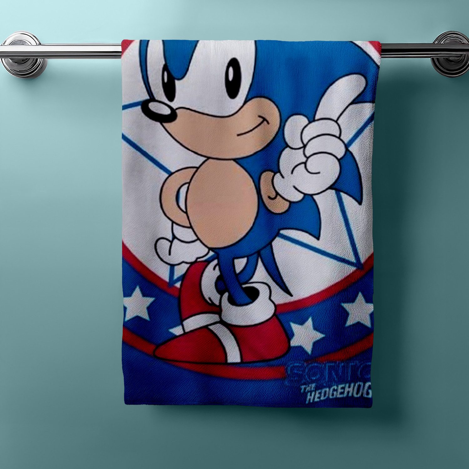 Faro Handtücher Sonic The Hedgehog Duschtuch günstig online kaufen