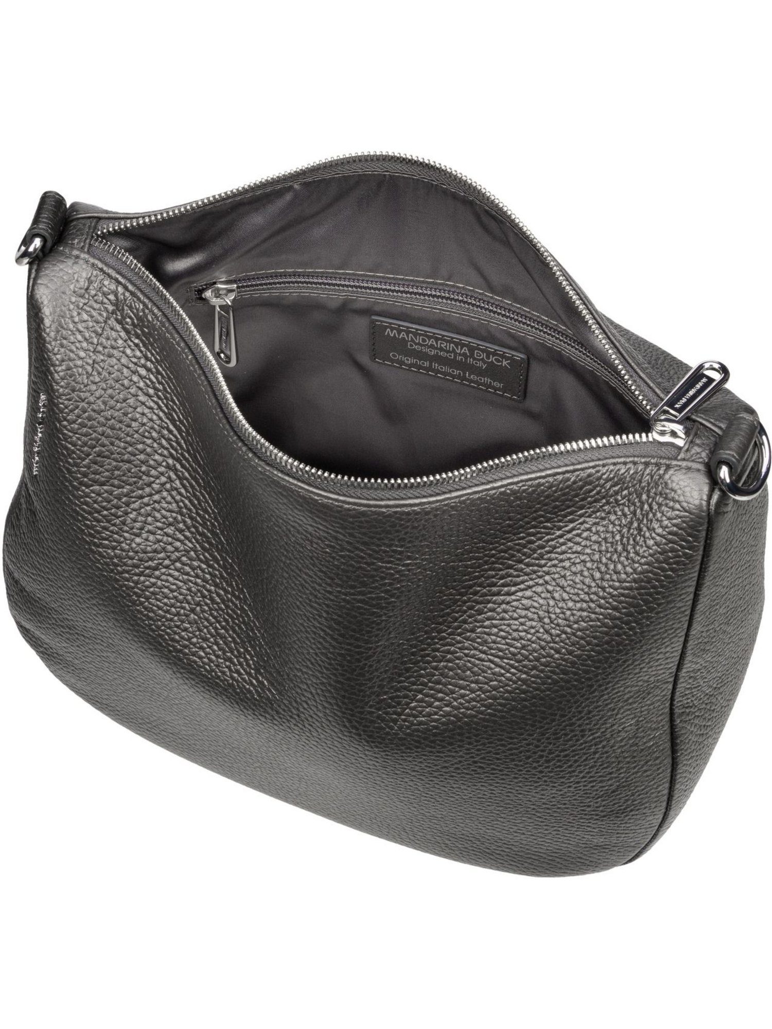 Mandarina Umhängetasche Beuteltasche Mellow ZLT79, Hobo Duck Leather Lux