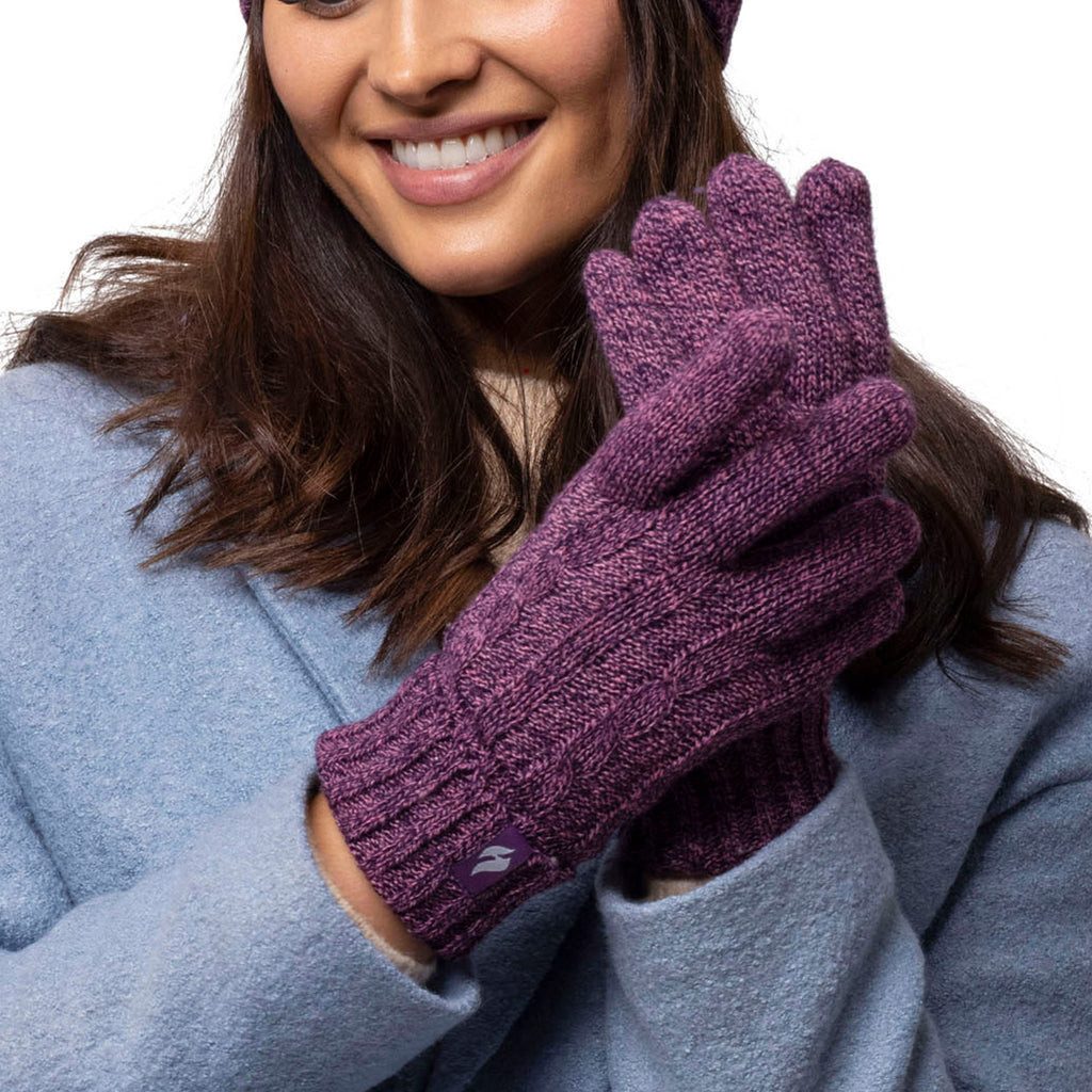 Heat Holders Strickhandschuhe Damen