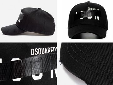 Dsquared2 Baseball Cap Icon Baseballcap Cap Kappe Hidden Swipe Tape Basebalkappe Taped Icon Logo