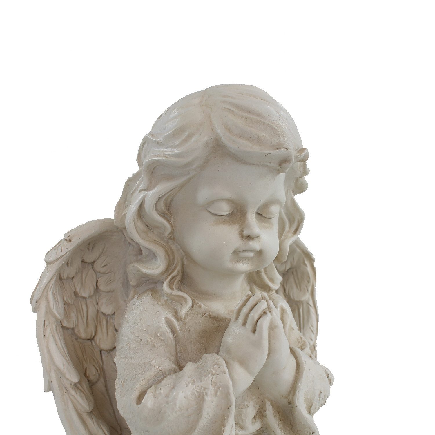Fachhandel Plus Engelfigur Engel Figur Engelmädchen betend 23 cm Grabengel günstig online kaufen