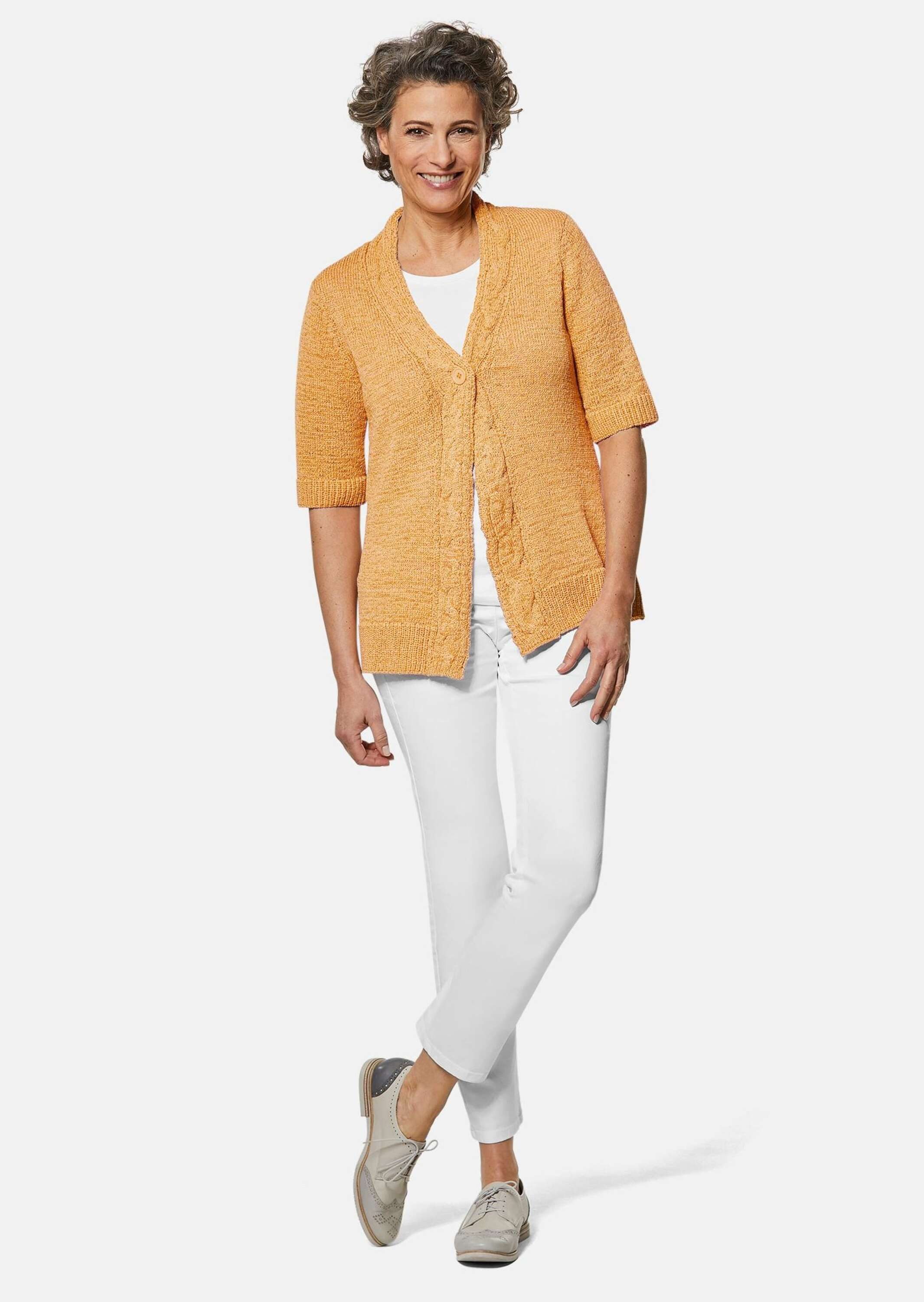 GOLDNER Strickjacke Kurzgröße: