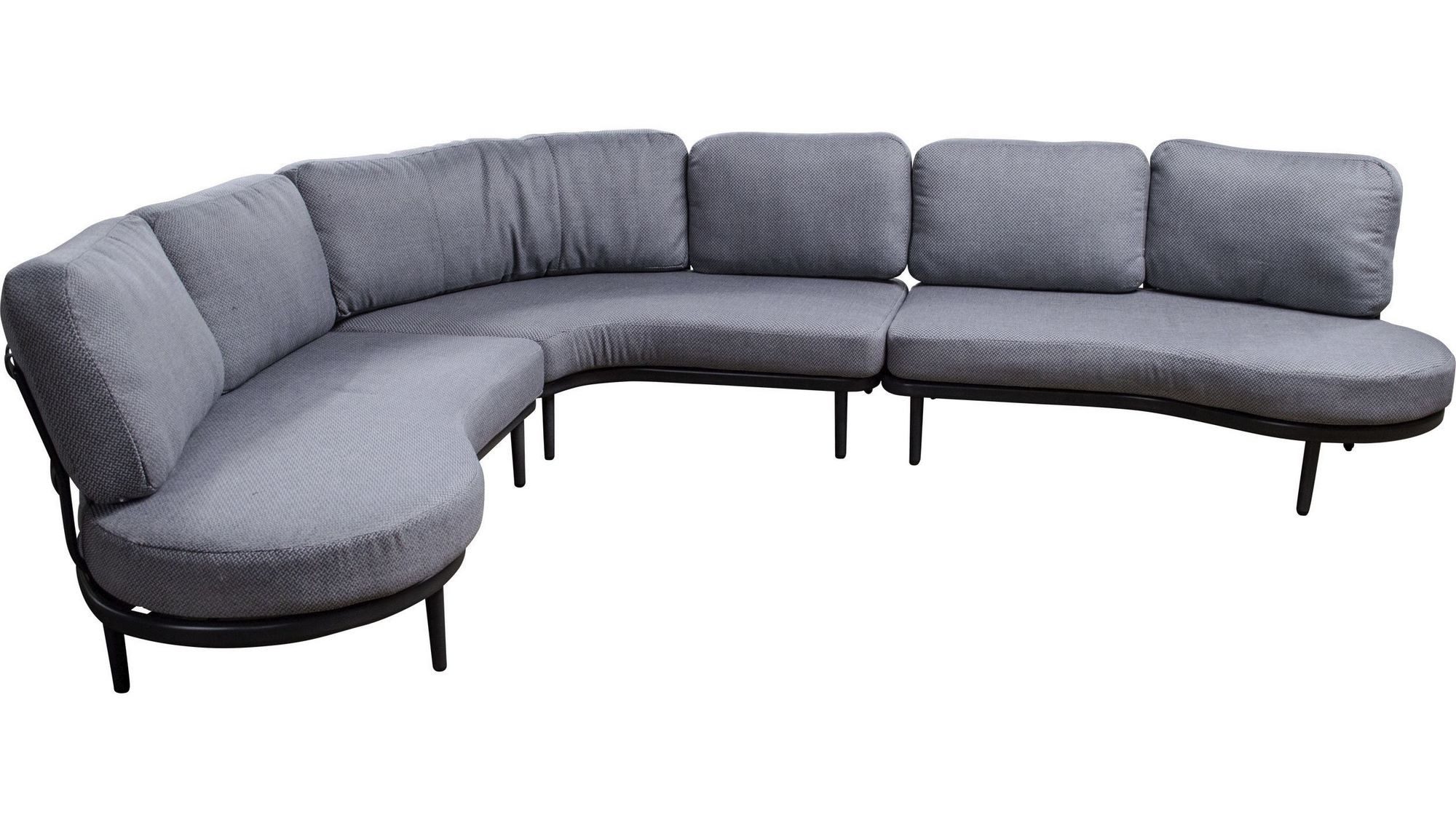 Lesli Living Gartenlounge-Set Lesli Living Eck-Lounge-Set "Durban" 260x325cm halbrund
