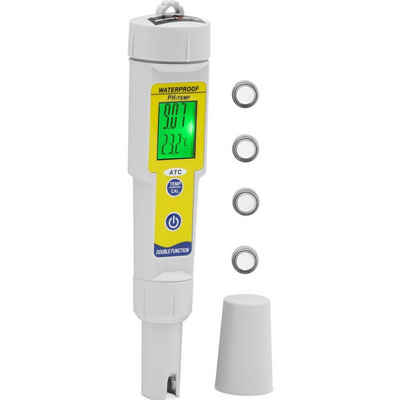 Steinberg Systems pH-Messgerät pH-Messgerät 0 - 14 pH LCD Temperatur 0 - 50 °C Pooltestgerät