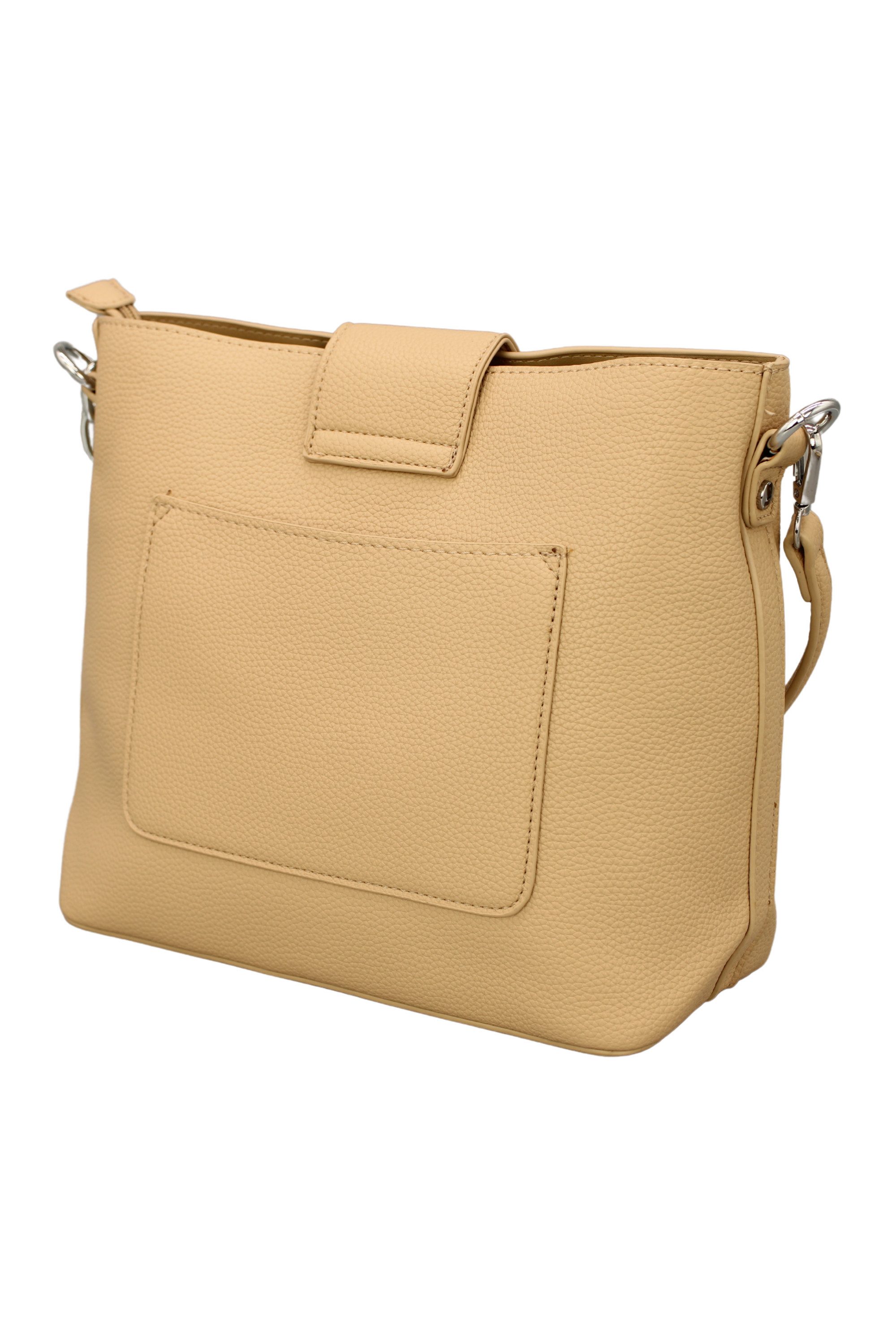 BRISE TASCHE Schultertasche Sellie Damen Handtasche aus Kunstleder mit Schulterriemen – 8 Farben, auswechselbarer Schultergurt