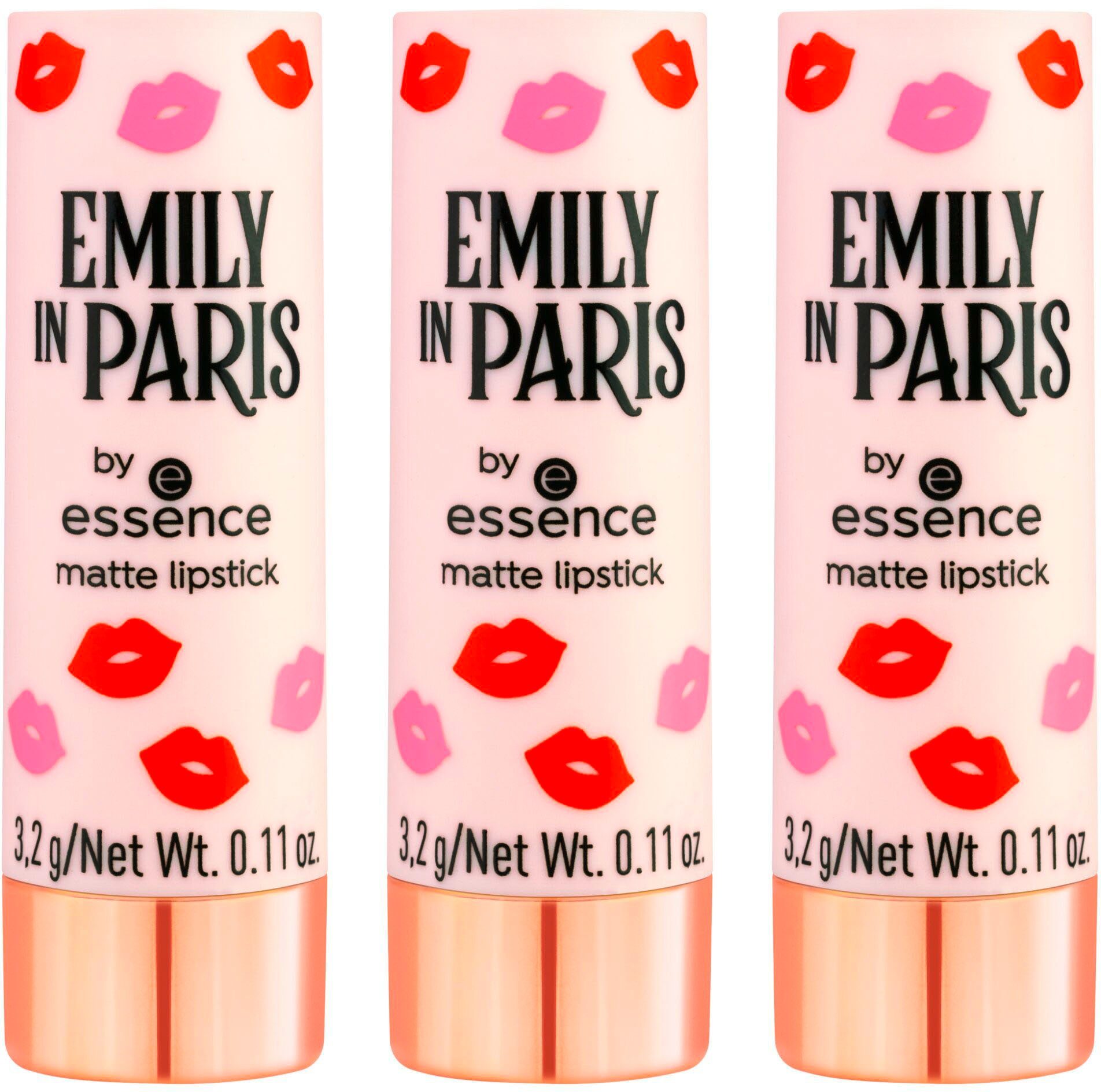 Essence Lippenstift EMILY IN PARIS by essence matte lipstick