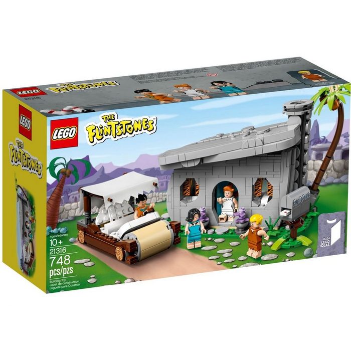 LEGO® Konstruktionsspielsteine LEGO® Ideas - The Flintstones (Set 748 St)