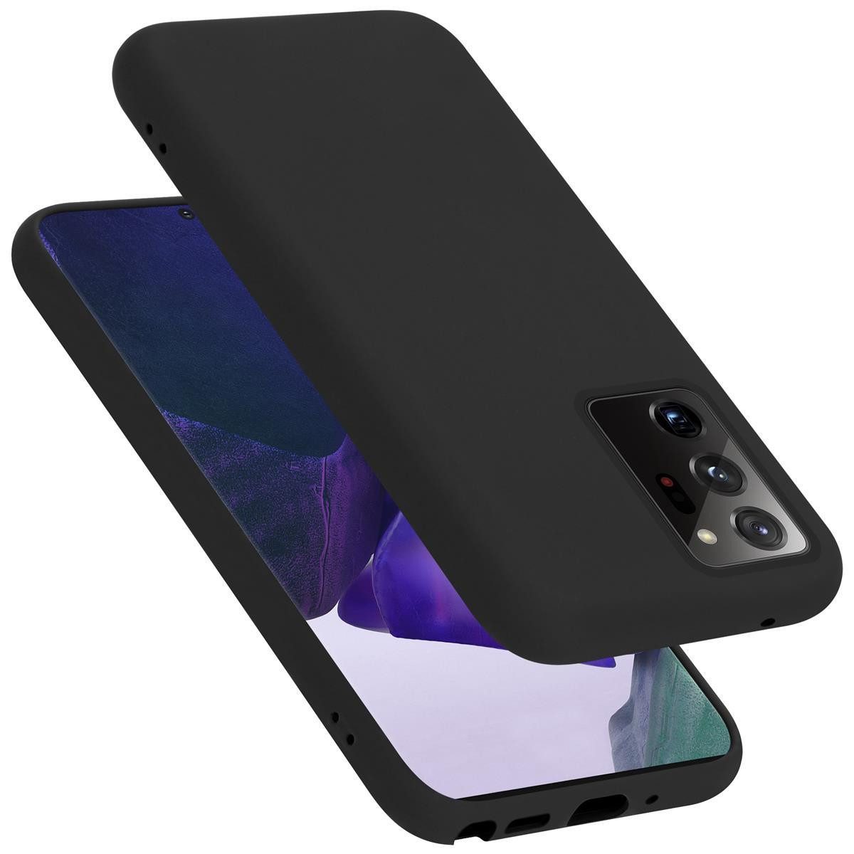 Cadorabo Handyhülle für Samsung Galaxy NOTE 20 ULTRA Hülle Samsung Galaxy NOTE 20 ULTRA, Flexible Hülle TPU Silikon Schutzhülle Back Cover Case