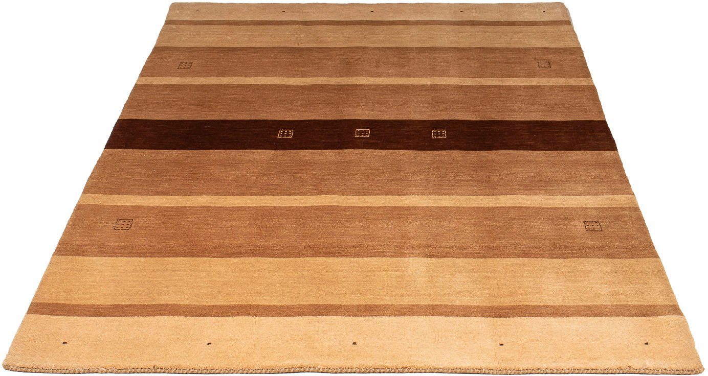Wollteppich Gabbeh - Softy - 179 x 125 cm - mehrfarbig, morgenland, rechteckig, Höhe: 16 mm, Wohnzimmer, Einzelstück