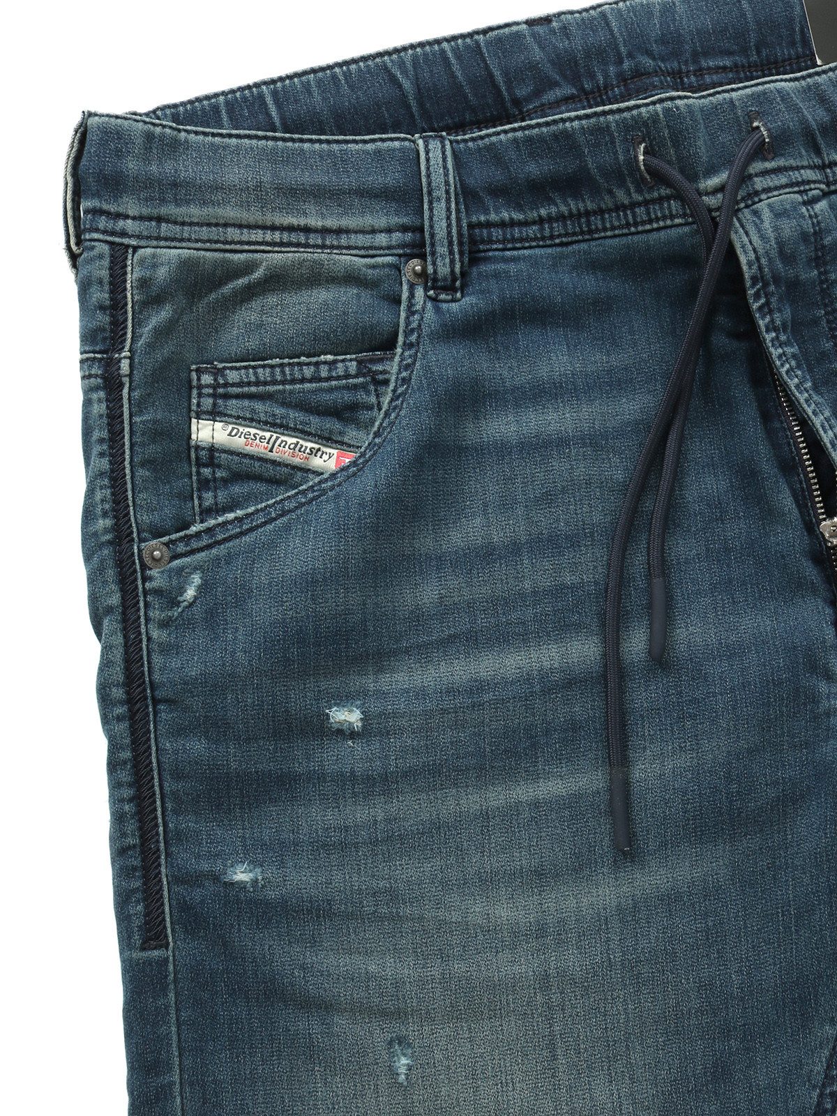 Diesel Tapered-fit-Jeans Regular Fit - Supersoft JoggJeans® - KROOLEY-NE R006S - Länge:32