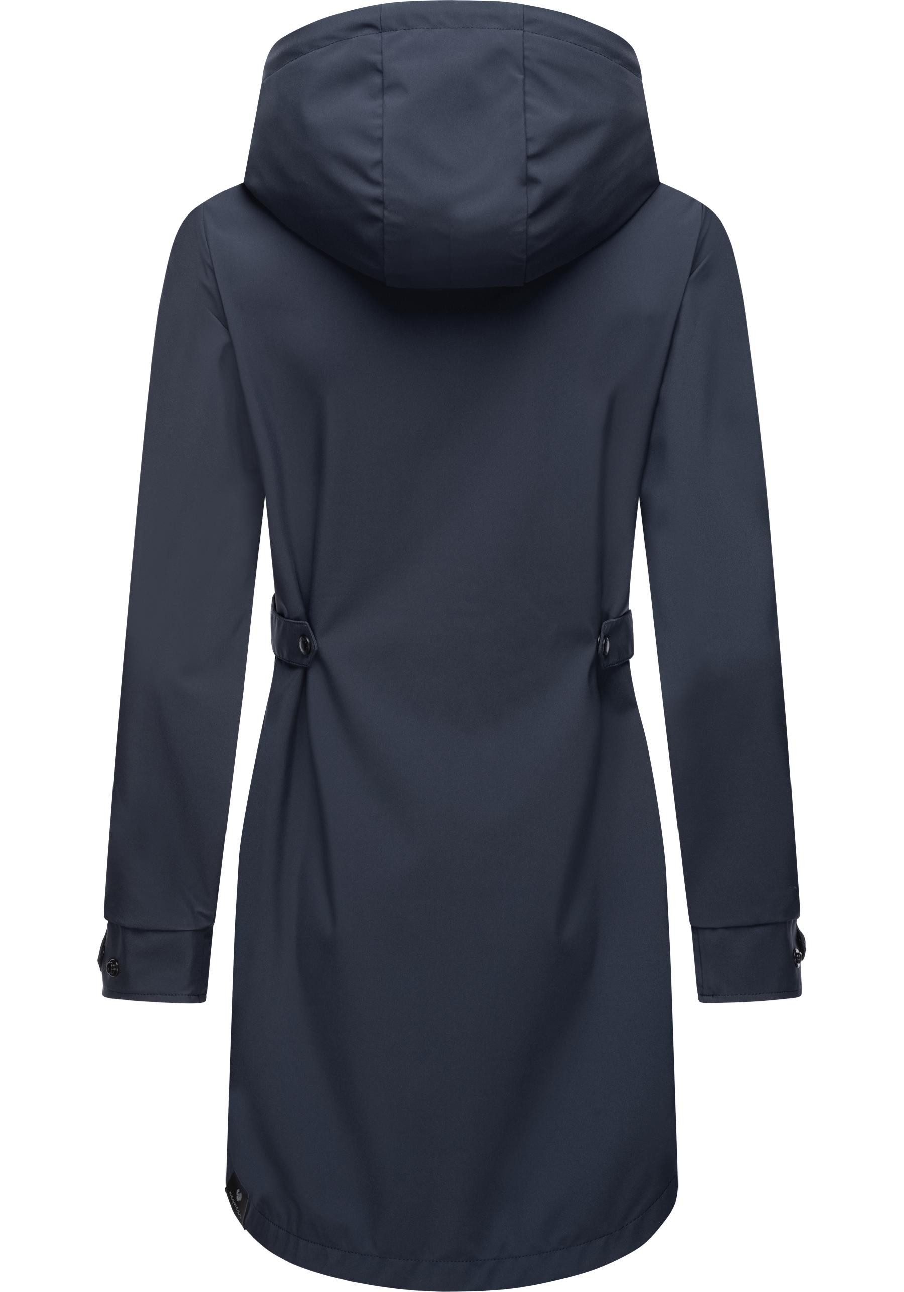 Ragwear Softshellmantel Tinsley Shell wasser- und winddichte Damen Softshelljacke