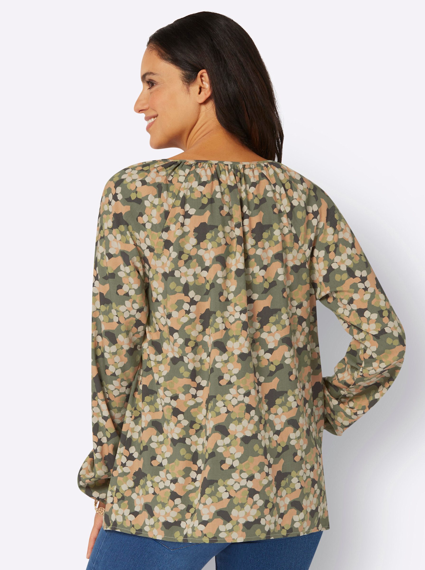 Witt Klassische Bluse Schlupfbluse Langarm