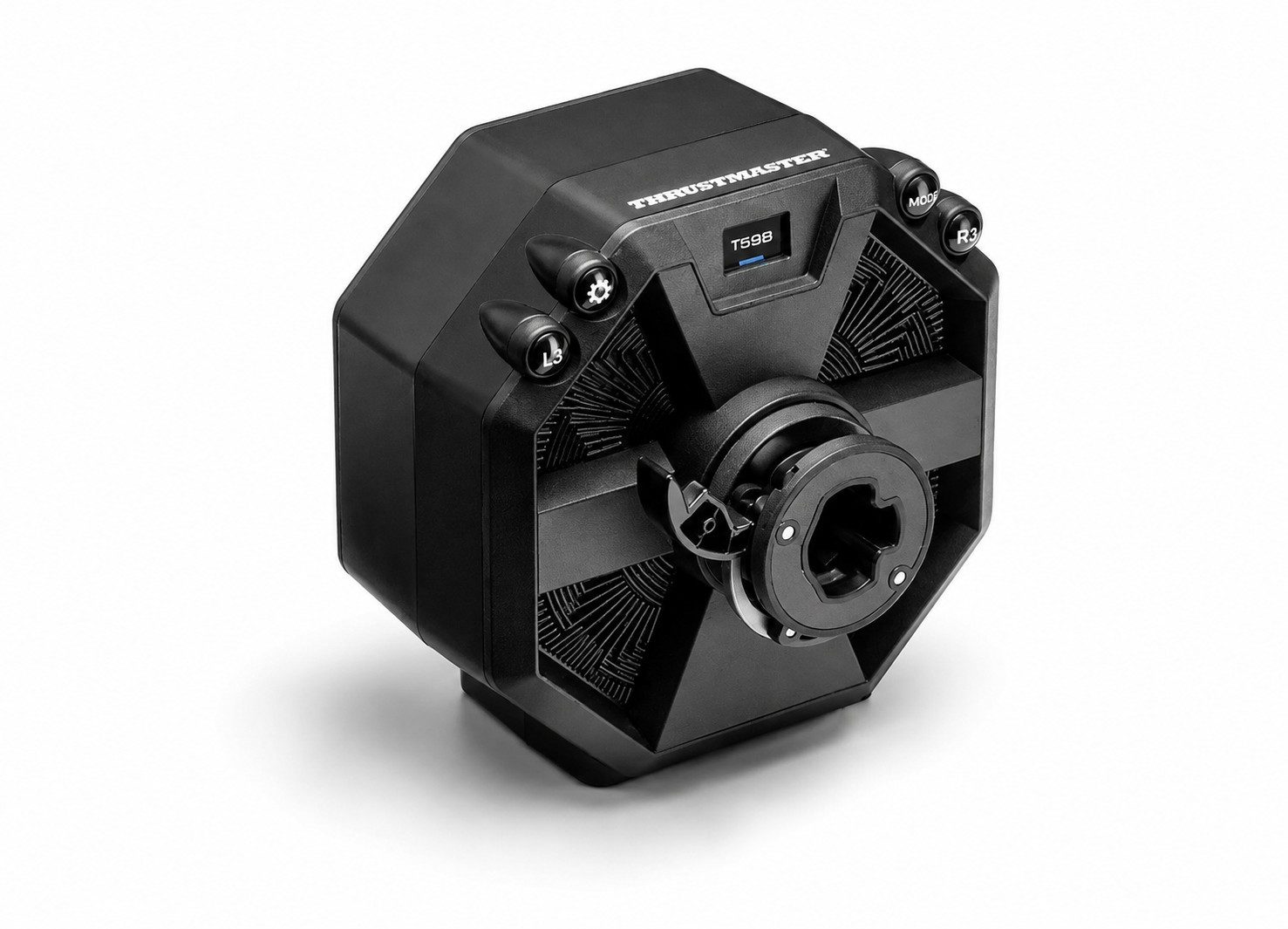 Thrustmaster Thrustmaster T598 Servo Base Direct Drive 5 Nm PS5 PS4 PC Simracing Gaming-Lenkrad (Einzelgerät, Direct-Drive-Technologie, 5 Nm Drehmoment, HARMONY-Technologie)