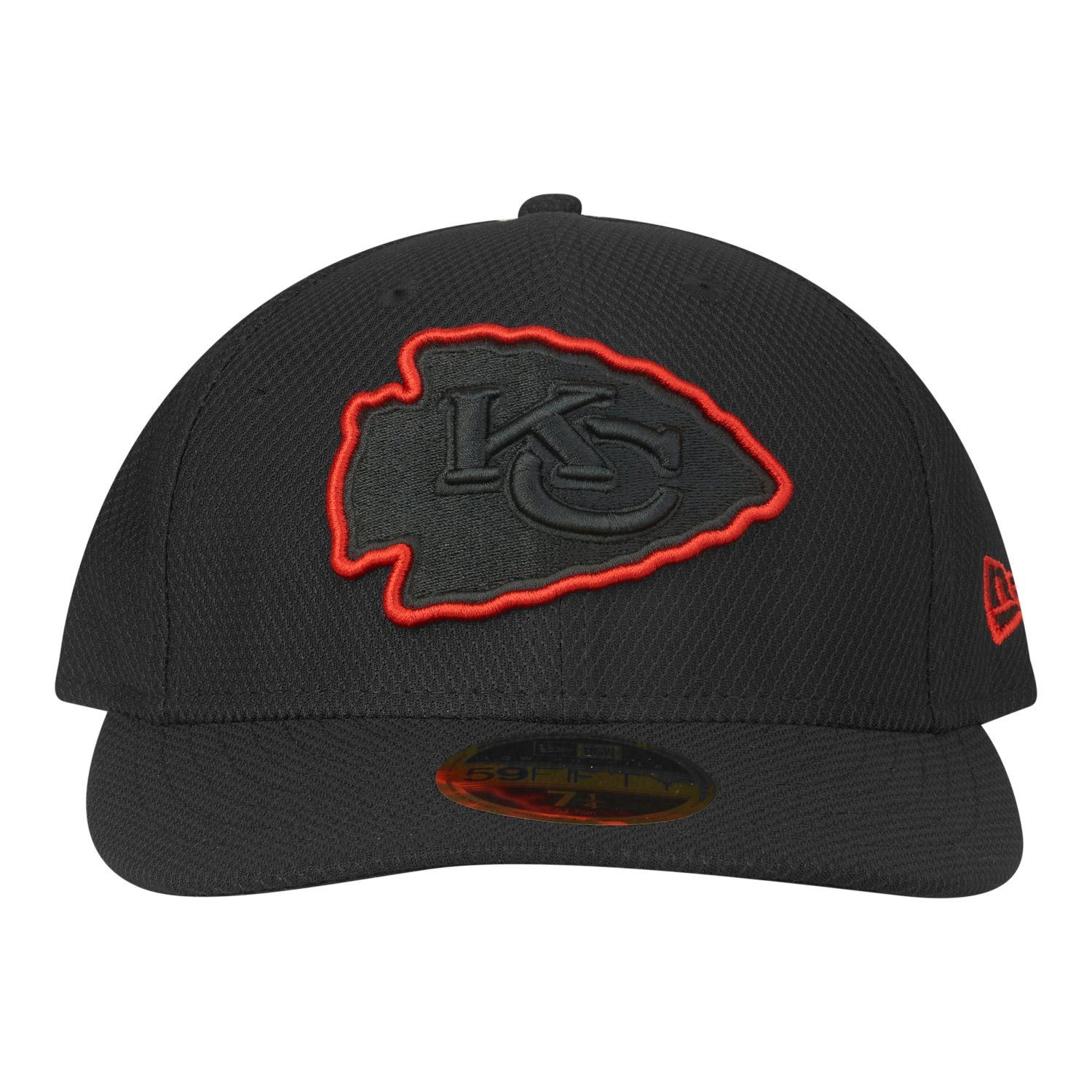 New Era Fitted Cap 59Fifty Chiefs Kansas City Profile Low
