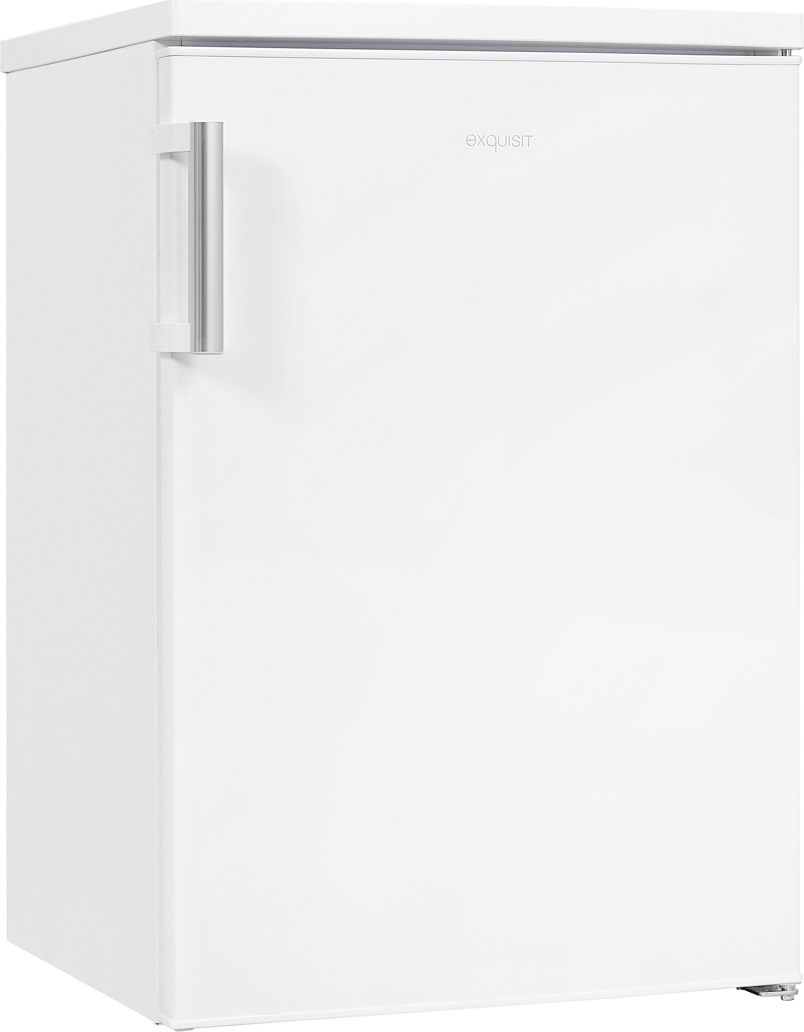 exquisit Kühlschrank KS16-V-H-010D weiss, cm 85,5 weiß hoch, 56 cm breit
