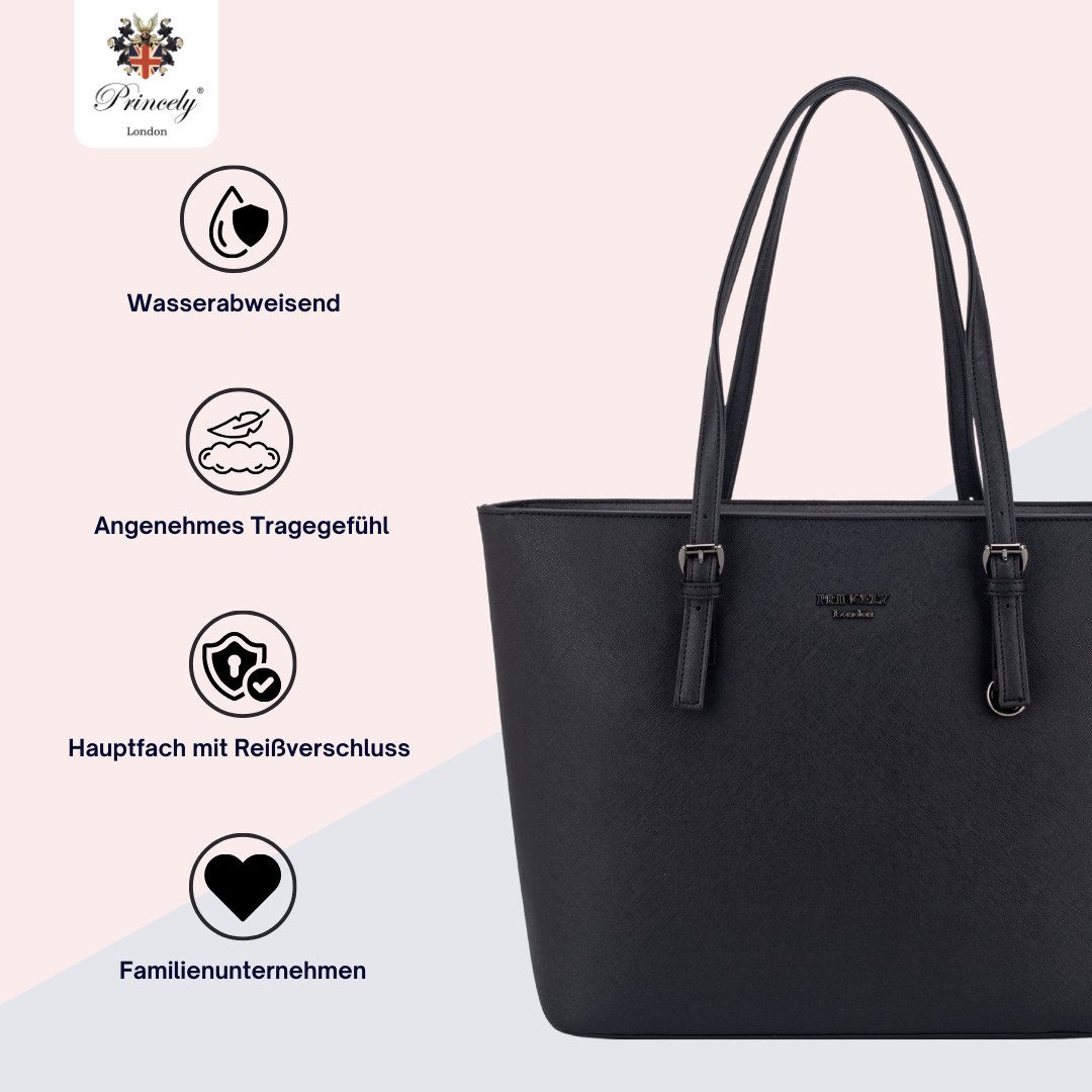 Princely London Shopper Beverly Large - Passend für DinA4 Ordner