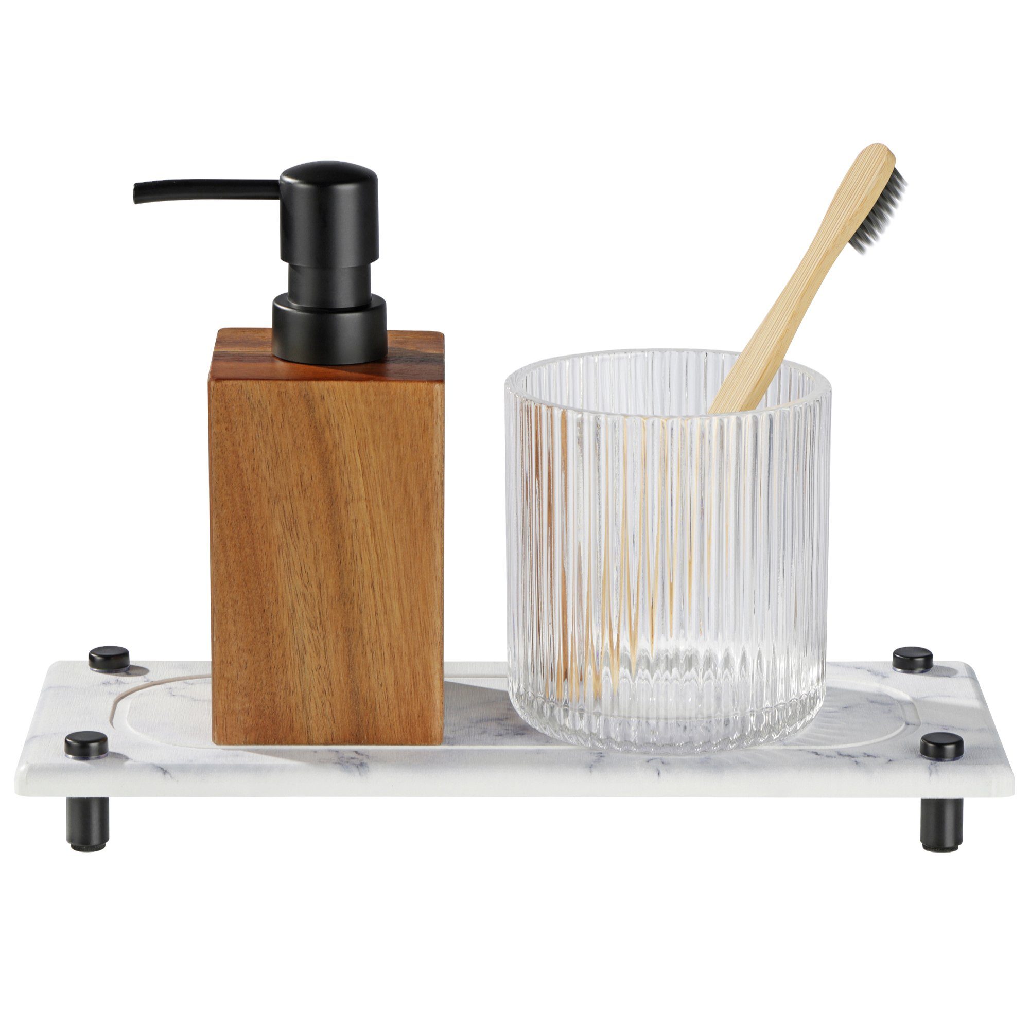 Geschirrständer Ablage für Spülutensilien aus Kieselgur - Sink Organizer aus Stein