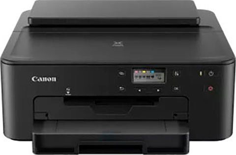 Canon PIXMA TS705a Tintenstrahldrucker, (WLAN (Wi-Fi), LAN (Ethernet), Wi-Fi Direct, Wirtschaftlich drucken mit 5…